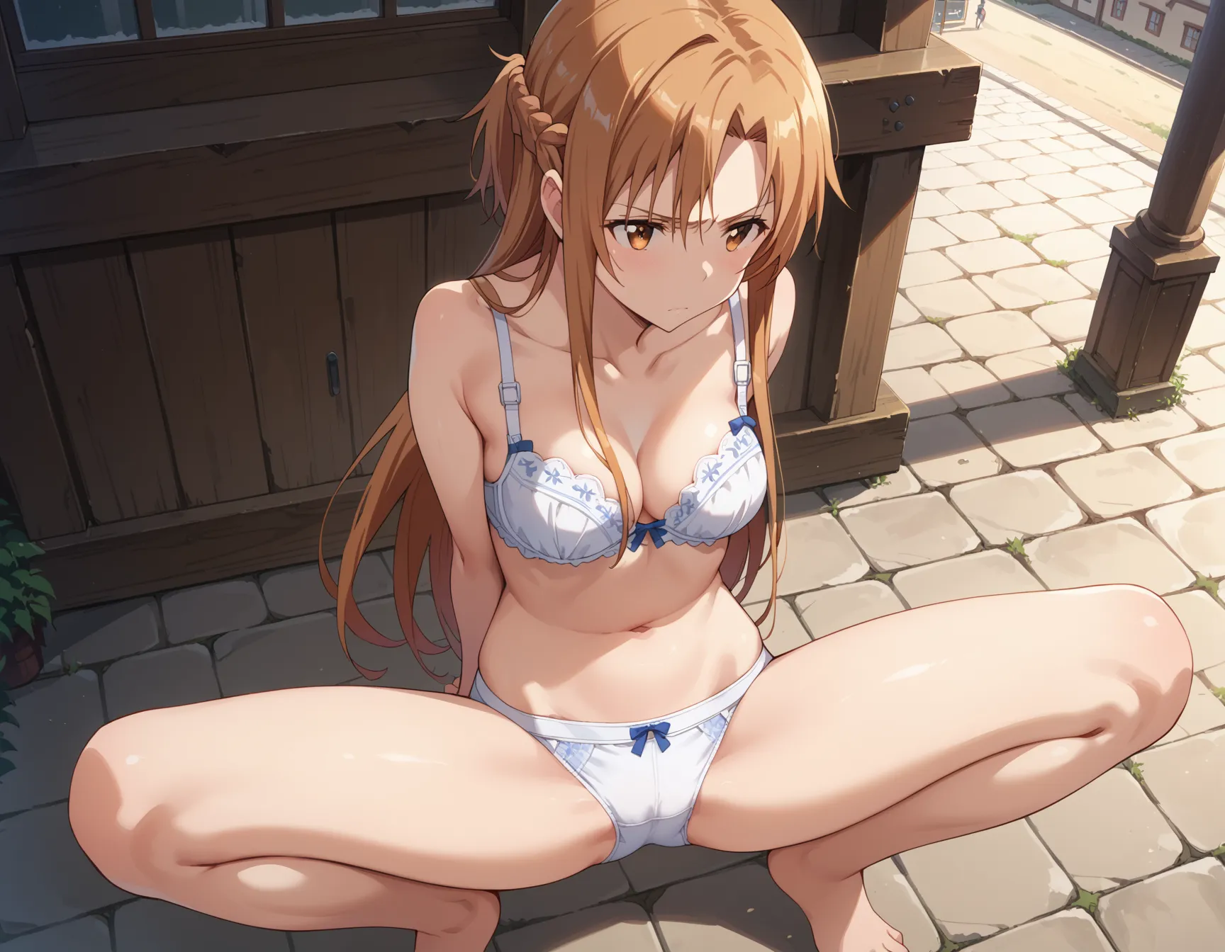 【「下着（ブラジャー・パンティ）」AIエロ画像（イラスト・アニメ・二次元風）15996枚まとめ！(198ページ目)のエロ画像6枚目