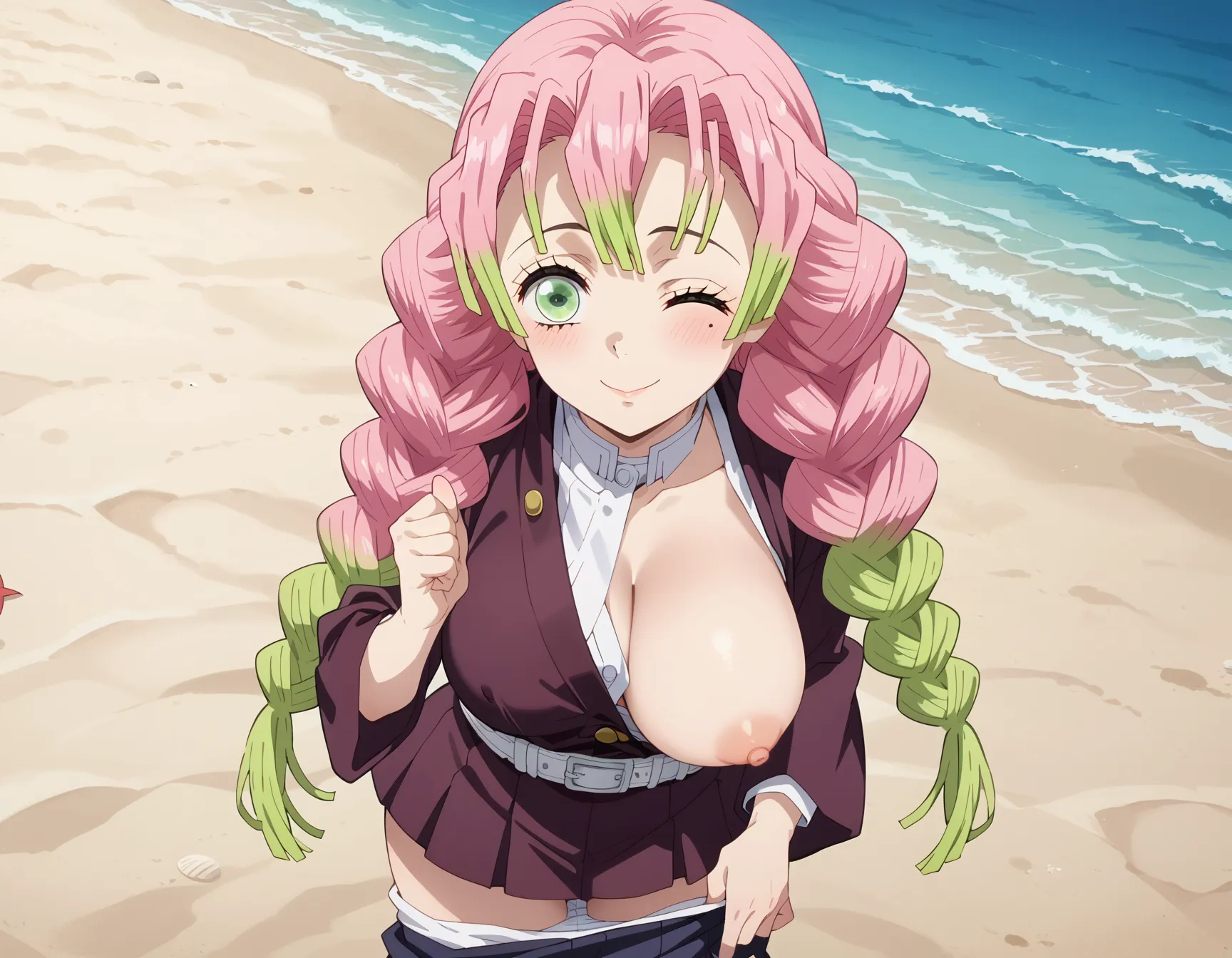 【「下着（ブラジャー・パンティ）」AIエロ画像（イラスト・アニメ・二次元風）15996枚まとめ！(198ページ目)のエロ画像2枚目