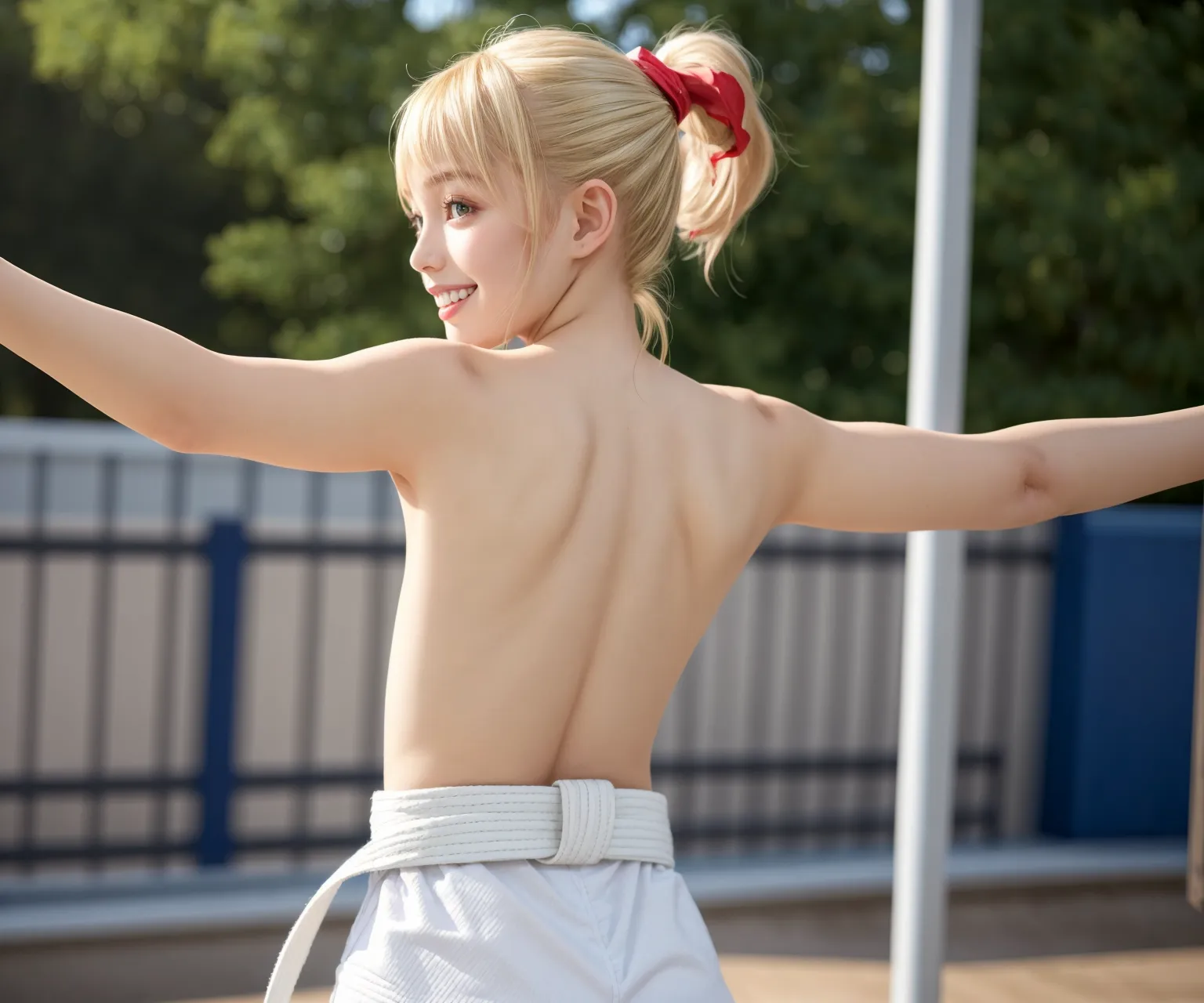 【「道着（空手・柔道）」AIエロ画像（リアル・実写・フォト風）515枚まとめ！(7ページ目)のエロ画像25枚目