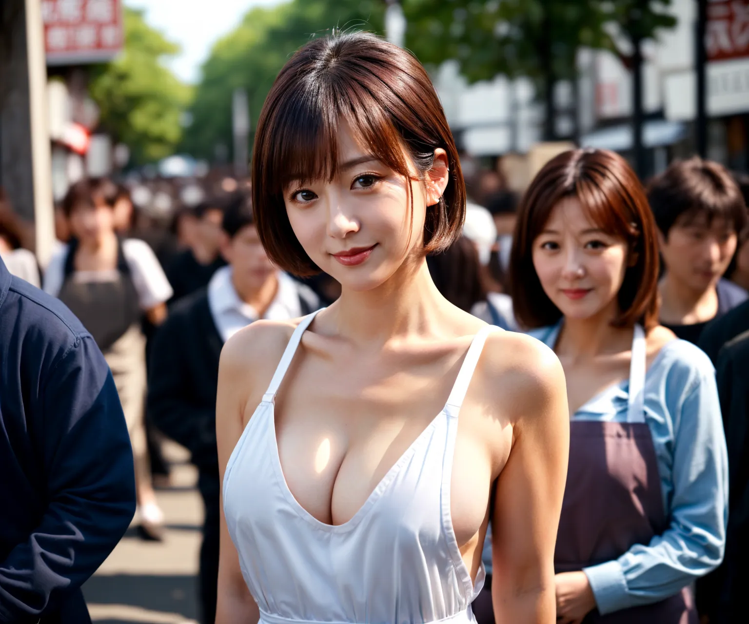 【「熟女・人妻×貧乳」AIエロ画像（リアル・実写・フォト風）542枚まとめ！(7ページ目)のエロ画像28枚目