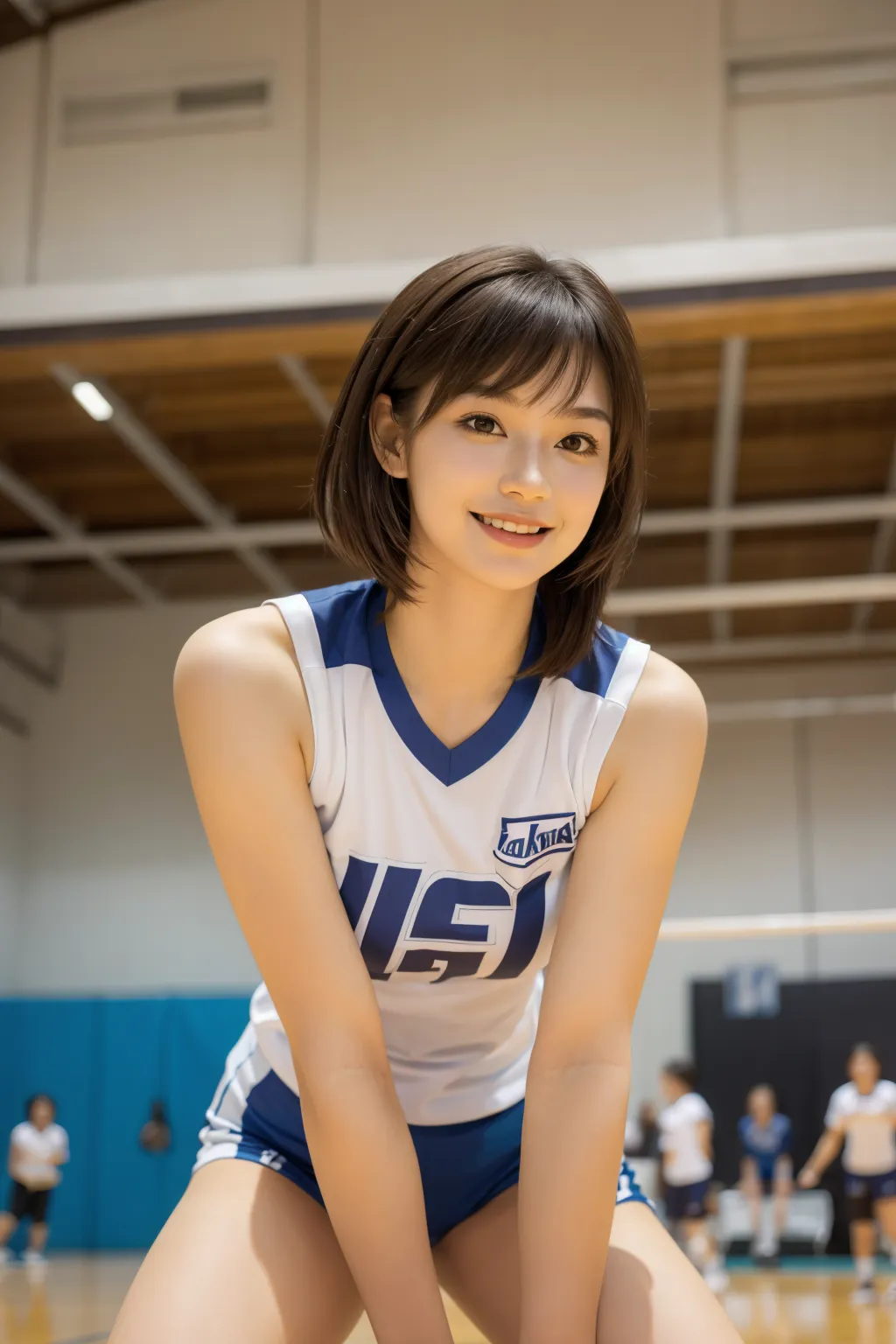 【「バレーボール」AIエロ画像（リアル・実写・フォト風）2034枚まとめ！(27ページ目)のエロ画像3枚目