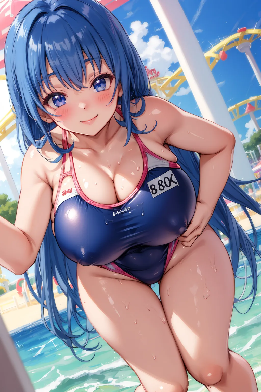 【「爆乳・超乳」AIエロ画像（イラスト・アニメ・二次元風）5621枚まとめ！(70ページ目)のエロ画像12枚目