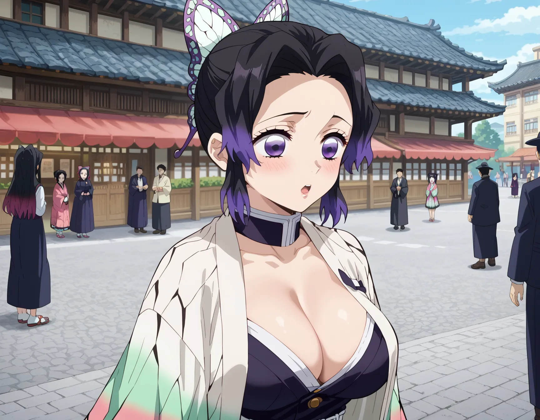 【「巨乳」AIエロ画像（イラスト・アニメ・二次元風）26161枚まとめ！(328ページ目)のエロ画像19枚目