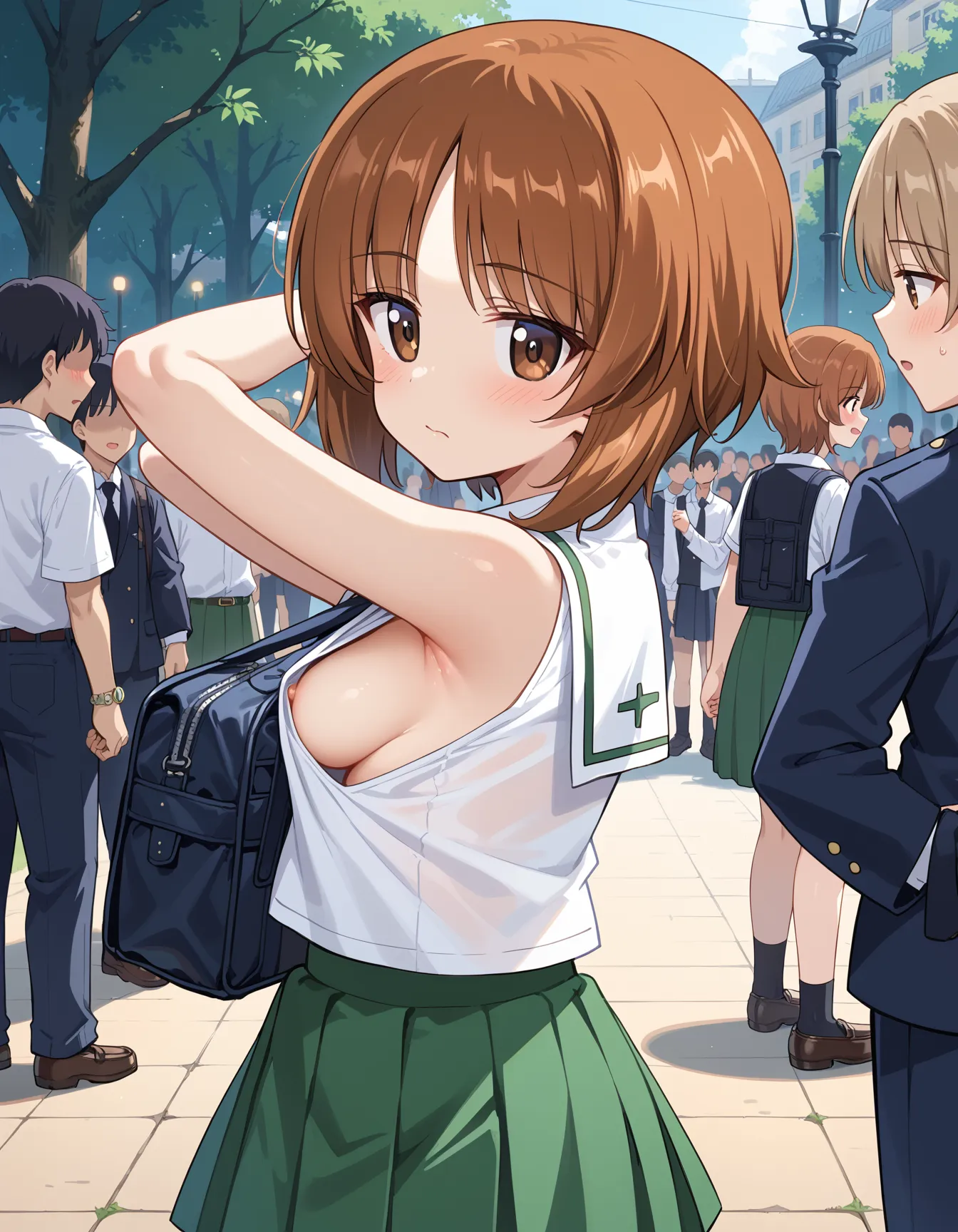 【「下着（ブラジャー・パンティ）」AIエロ画像（イラスト・アニメ・二次元風）15996枚まとめ！(196ページ目)のエロ画像15枚目