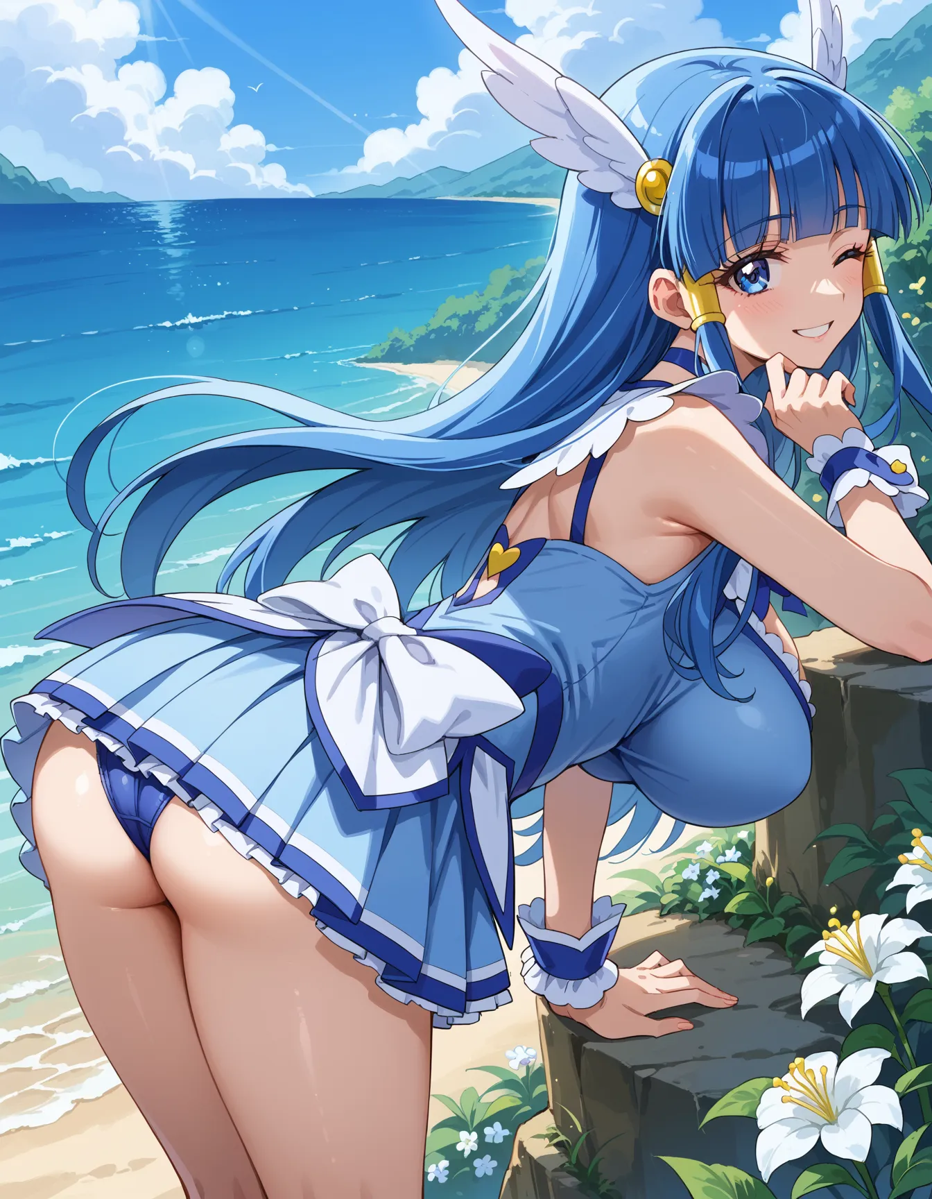 【「尻」AIエロ画像（イラスト・アニメ・二次元風）13361枚まとめ！(164ページ目)のエロ画像4枚目