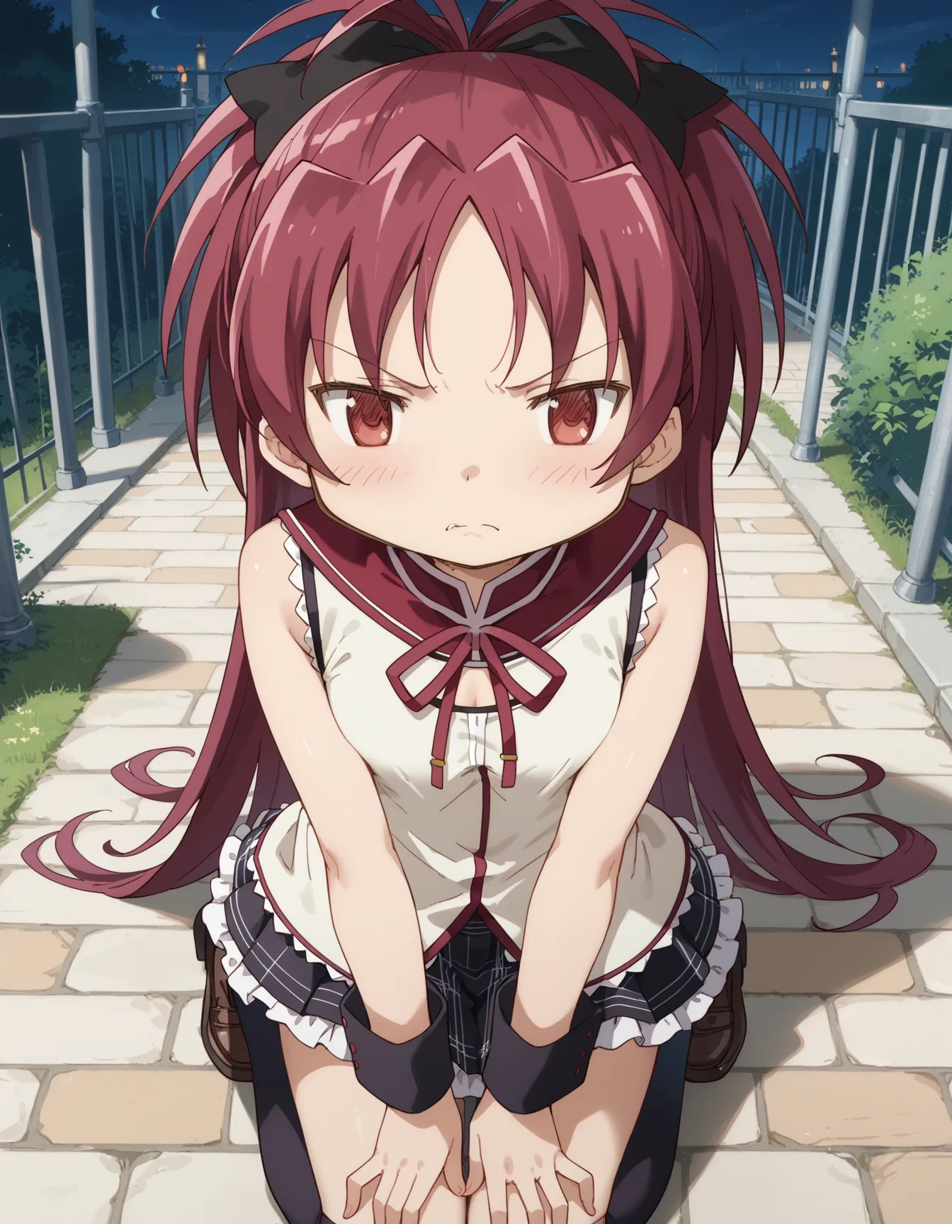 【「貧乳×学制服」AIエロ画像（イラスト・アニメ・二次元風）606枚まとめ！(8ページ目)のエロ画像15枚目