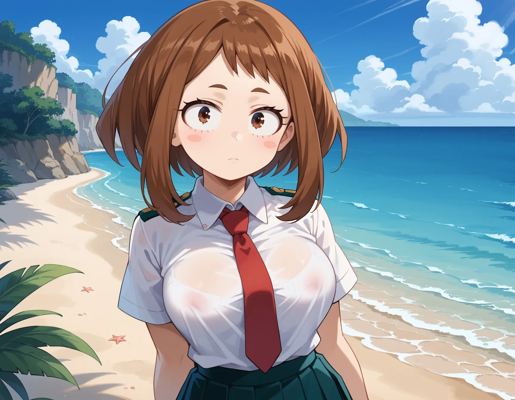 【「学制服」AIエロ画像（イラスト・アニメ・二次元風）4855枚まとめ！(59ページ目)のエロ画像4枚目