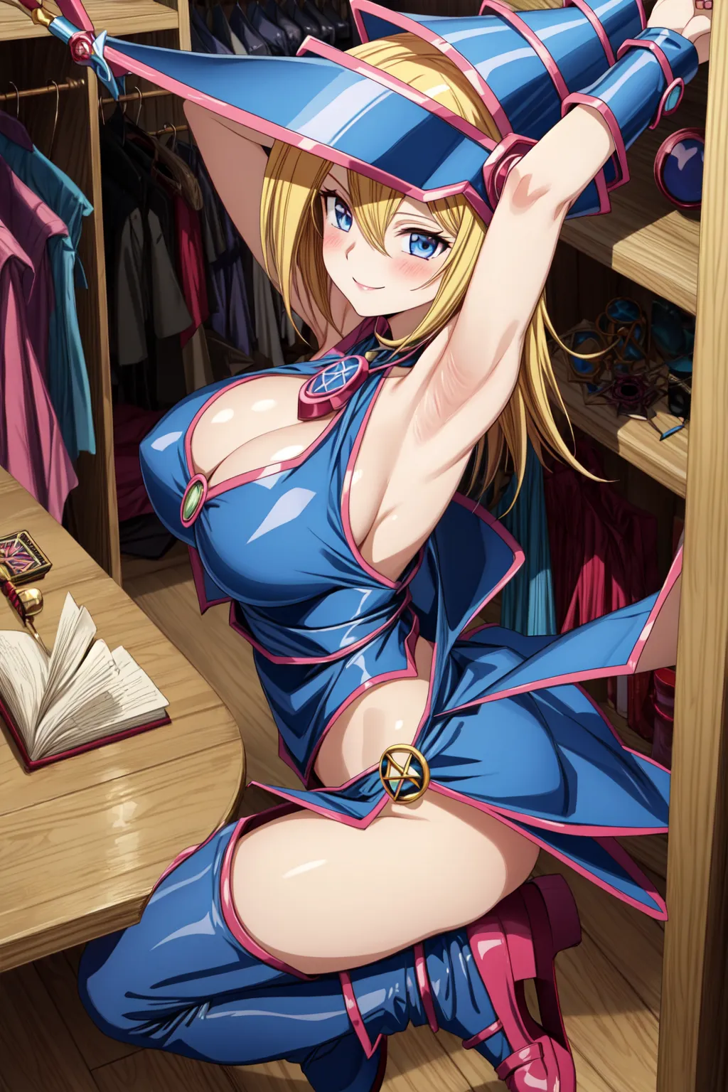 【「爆乳・超乳」AIエロ画像（イラスト・アニメ・二次元風）5621枚まとめ！(69ページ目)のエロ画像22枚目