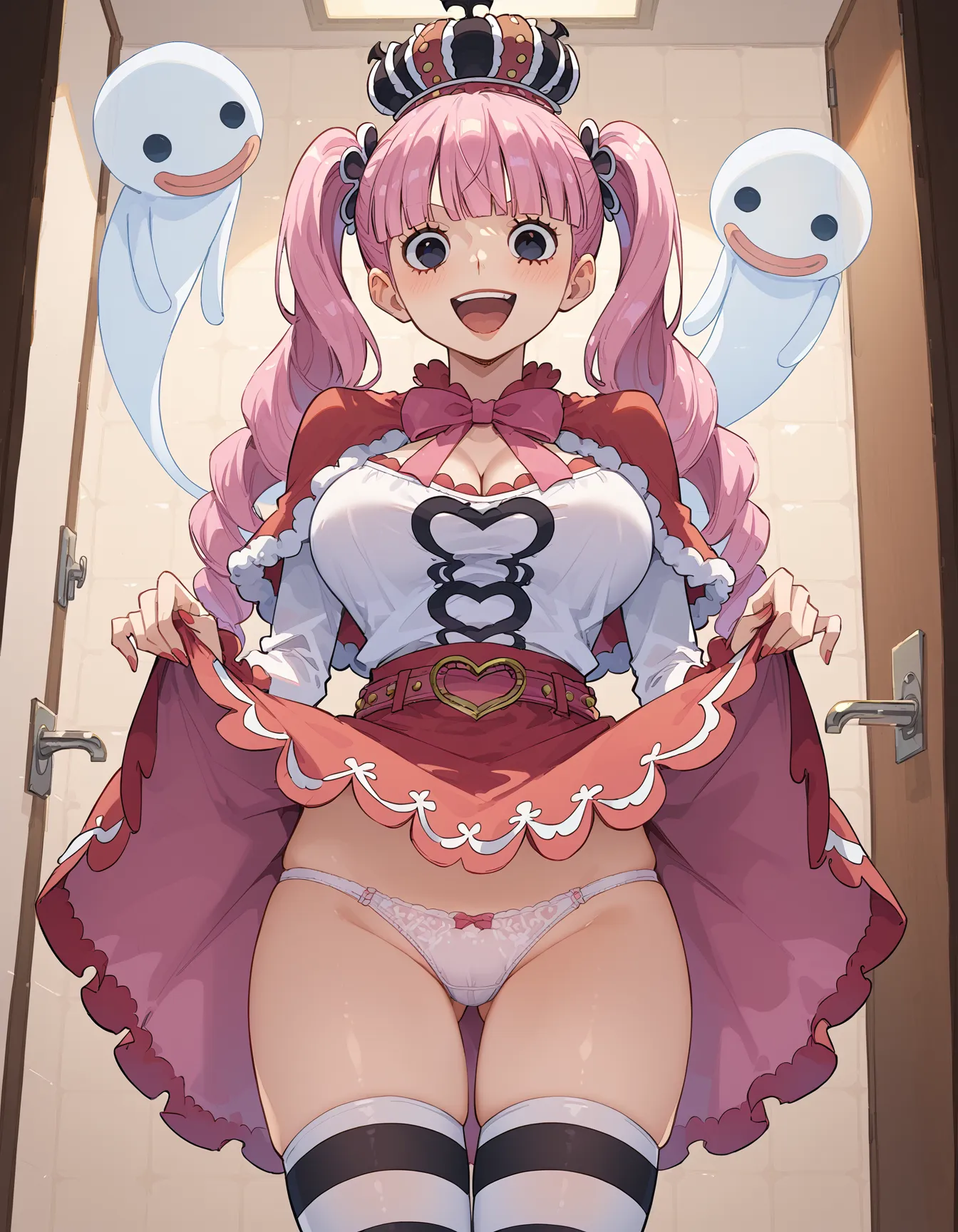 【「下着（ブラジャー・パンティ）」AIエロ画像（イラスト・アニメ・二次元風）15996枚まとめ！(195ページ目)のエロ画像1枚目