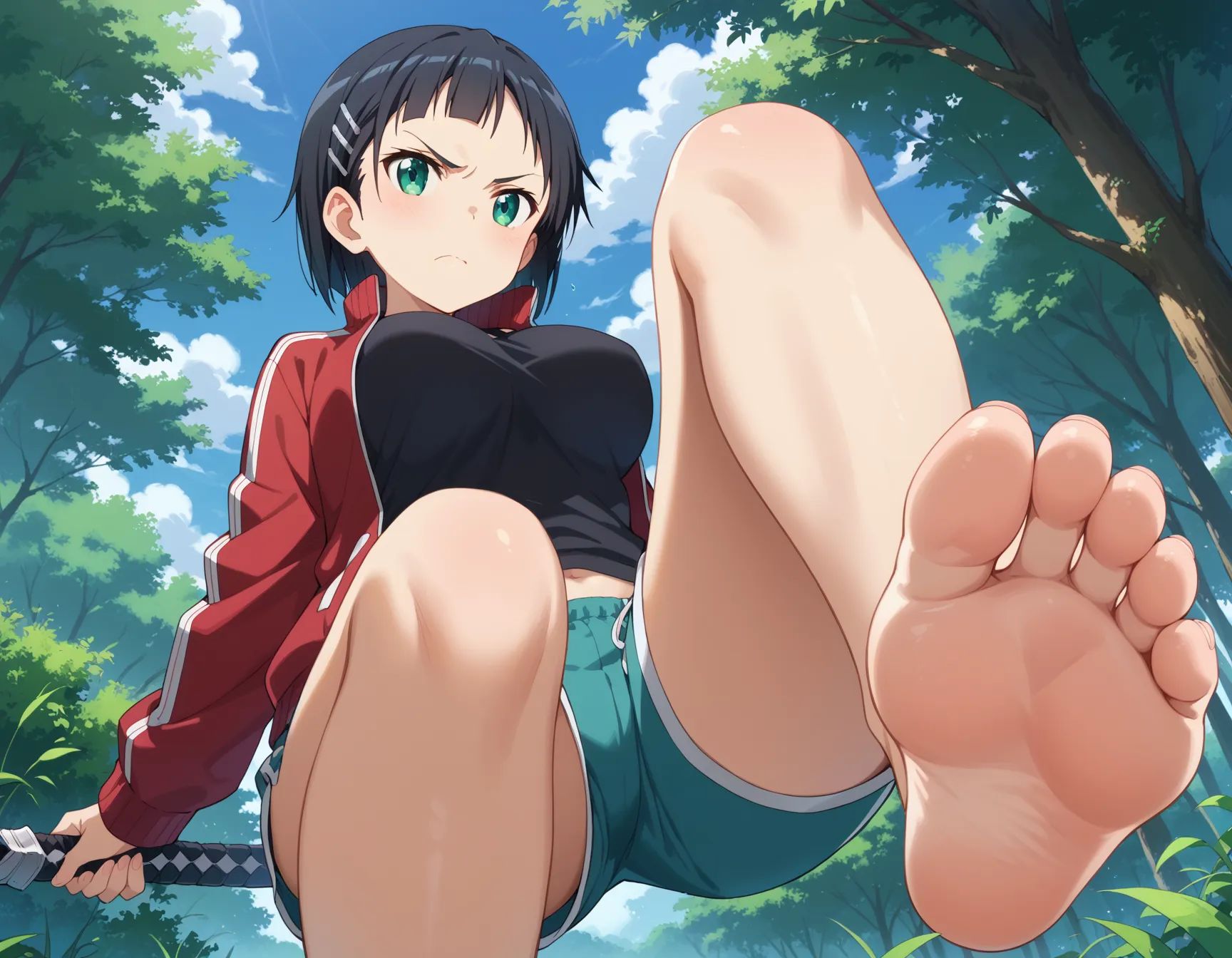 【「巨乳」AIエロ画像（イラスト・アニメ・二次元風）26161枚まとめ！(322ページ目)のエロ画像19枚目