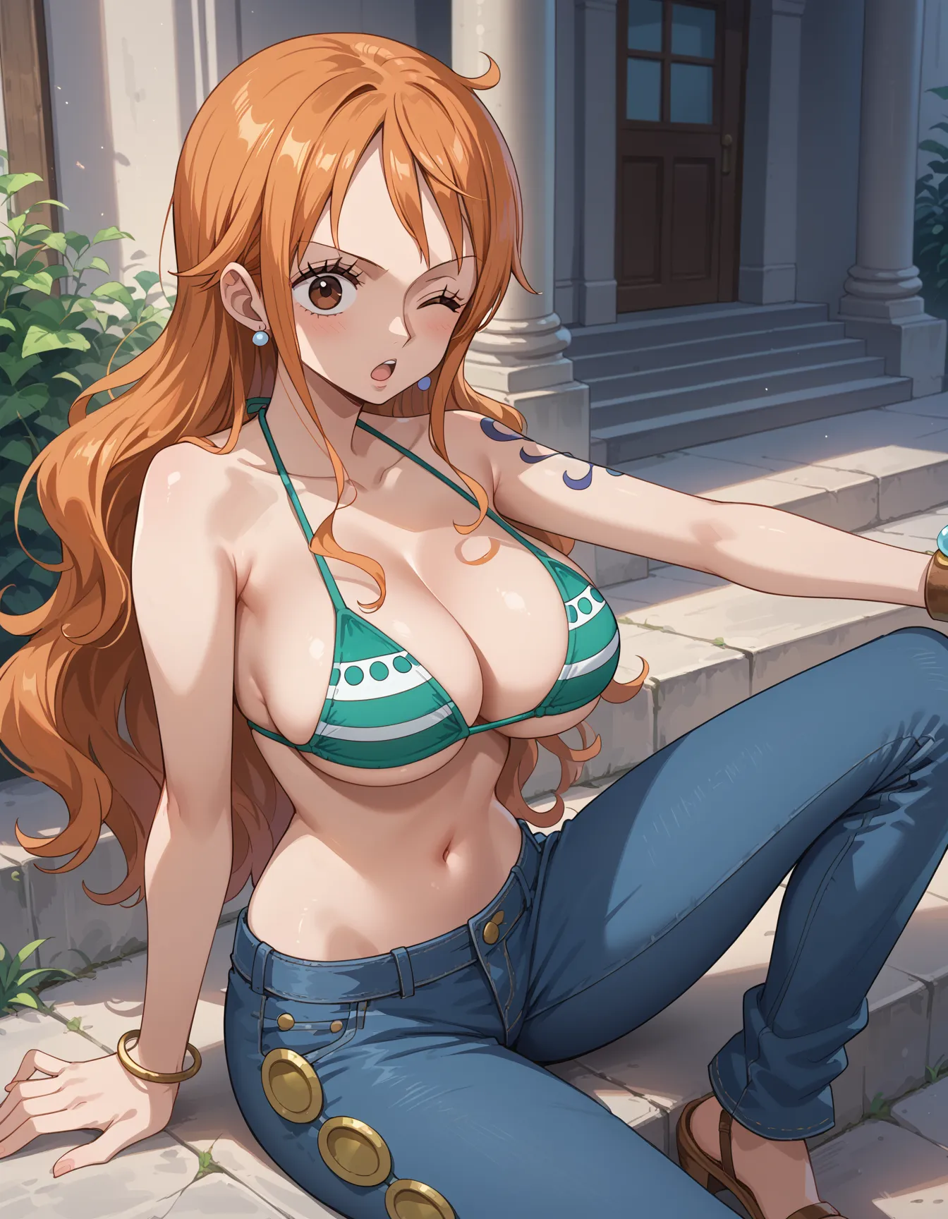 【「下着（ブラジャー・パンティ）」AIエロ画像（イラスト・アニメ・二次元風）15996枚まとめ！(192ページ目)のエロ画像11枚目