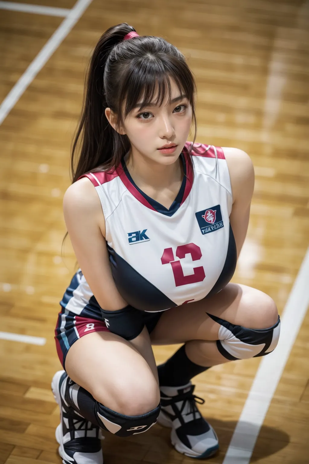 【「バレーボール」AIエロ画像（リアル・実写・フォト風）2034枚まとめ！(26ページ目)のエロ画像13枚目