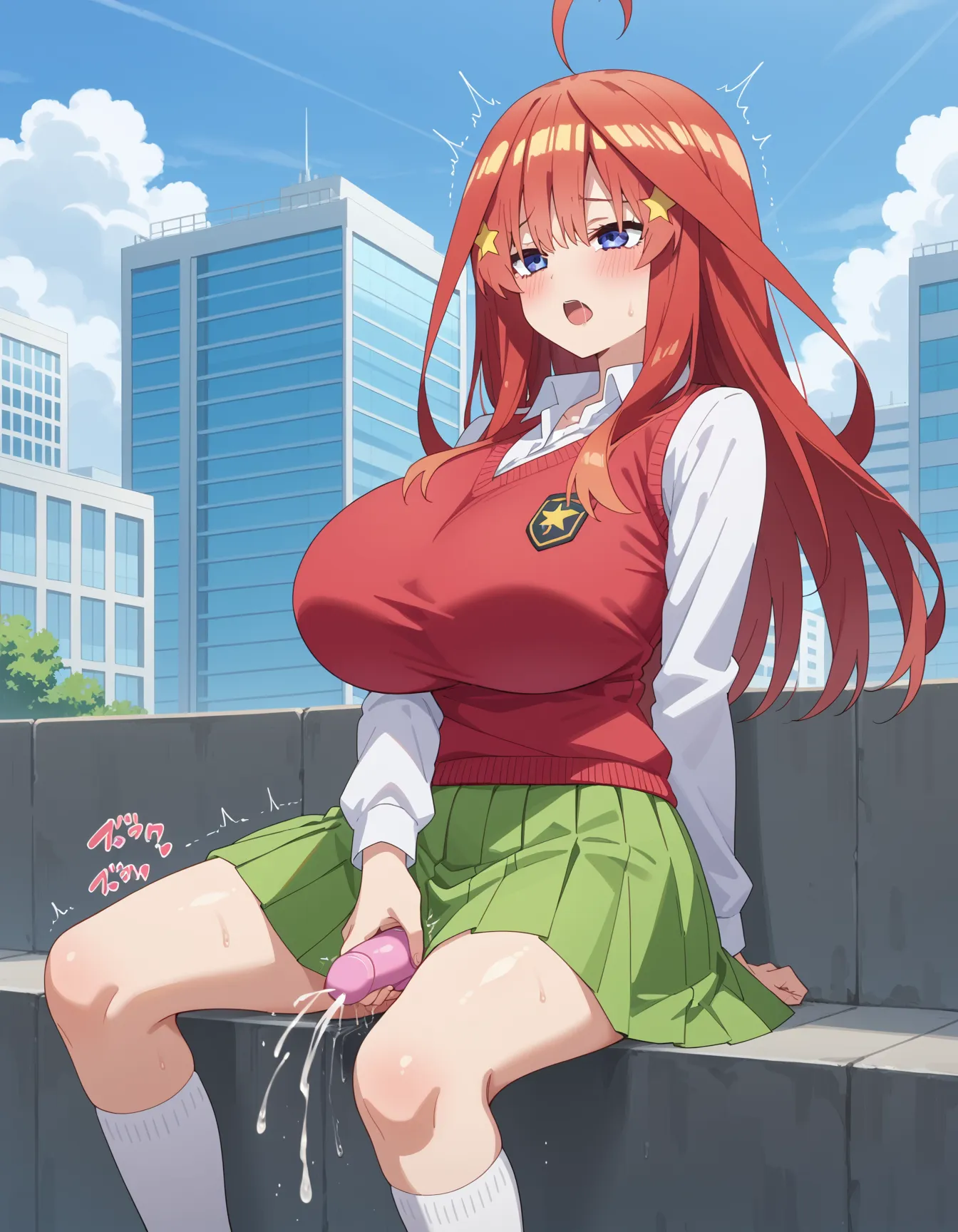 【「爆乳・超乳」AIエロ画像（イラスト・アニメ・二次元風）5621枚まとめ！(68ページ目)のエロ画像18枚目