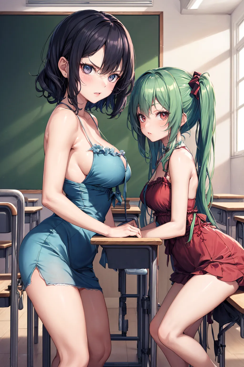 【「尻」AIエロ画像（イラスト・アニメ・二次元風）13361枚まとめ！(159ページ目)のエロ画像27枚目
