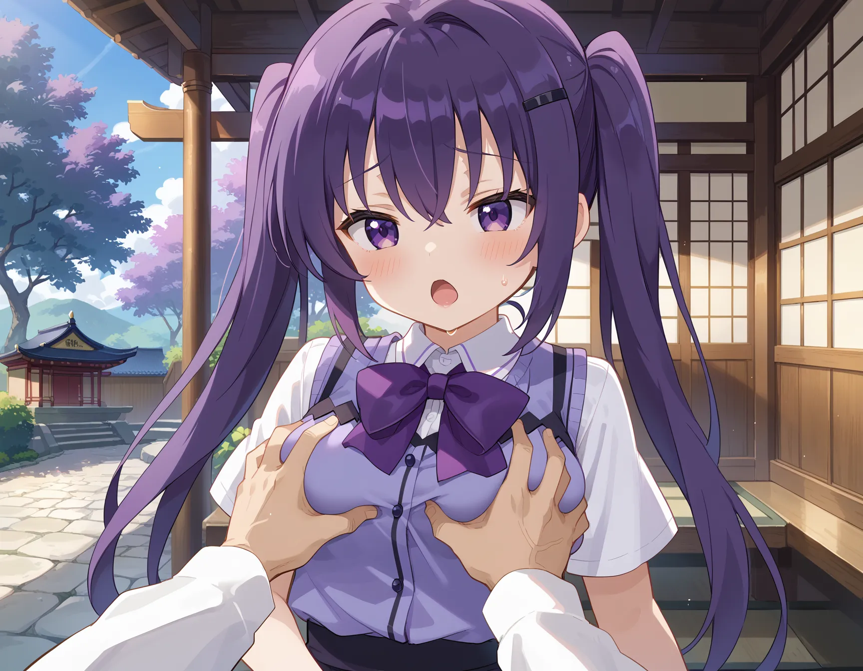 【「巨乳×パンスト」AIエロ画像（イラスト・アニメ・二次元風）575枚まとめ！(7ページ目)のエロ画像28枚目