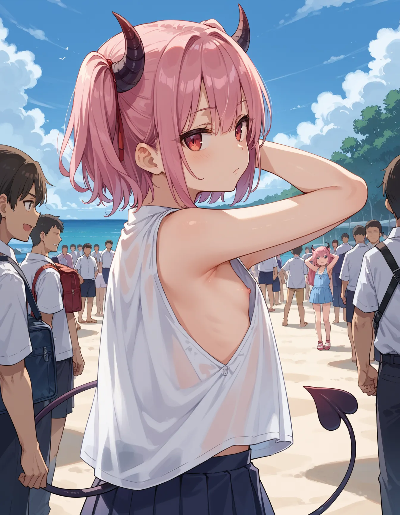 【「下着（ブラジャー・パンティ）」AIエロ画像（イラスト・アニメ・二次元風）15996枚まとめ！(190ページ目)のエロ画像12枚目