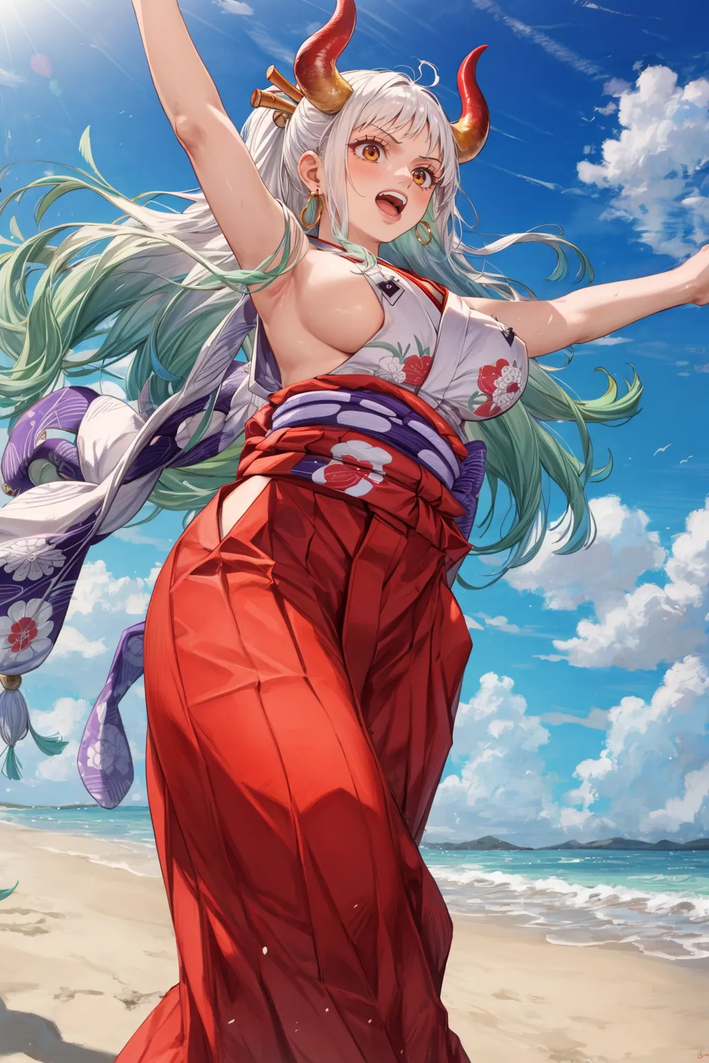 【「爆乳・超乳」AIエロ画像（イラスト・アニメ・二次元風）5621枚まとめ！(68ページ目)のエロ画像5枚目