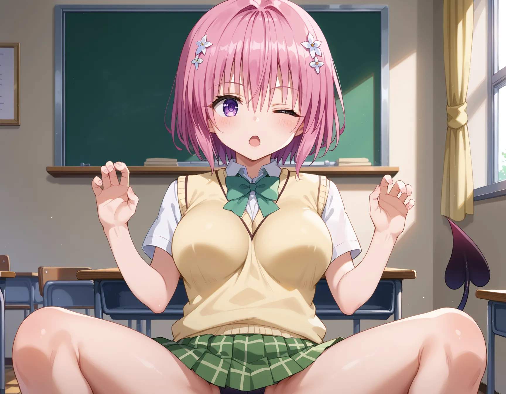 【「学制服」AIエロ画像（イラスト・アニメ・二次元風）4855枚まとめ！(57ページ目)のエロ画像10枚目