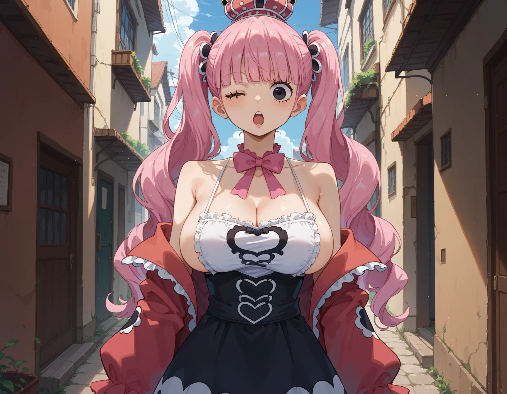 【「巨乳」AIエロ画像（イラスト・アニメ・二次元風）26161枚まとめ！(316ページ目)のエロ画像12枚目