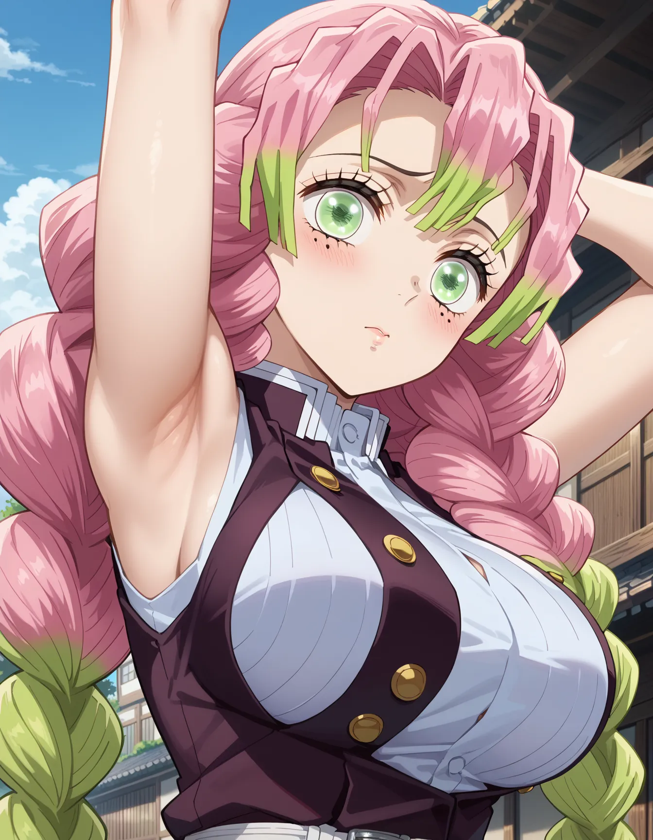 【「下着（ブラジャー・パンティ）」AIエロ画像（イラスト・アニメ・二次元風）15996枚まとめ！(189ページ目)のエロ画像9枚目