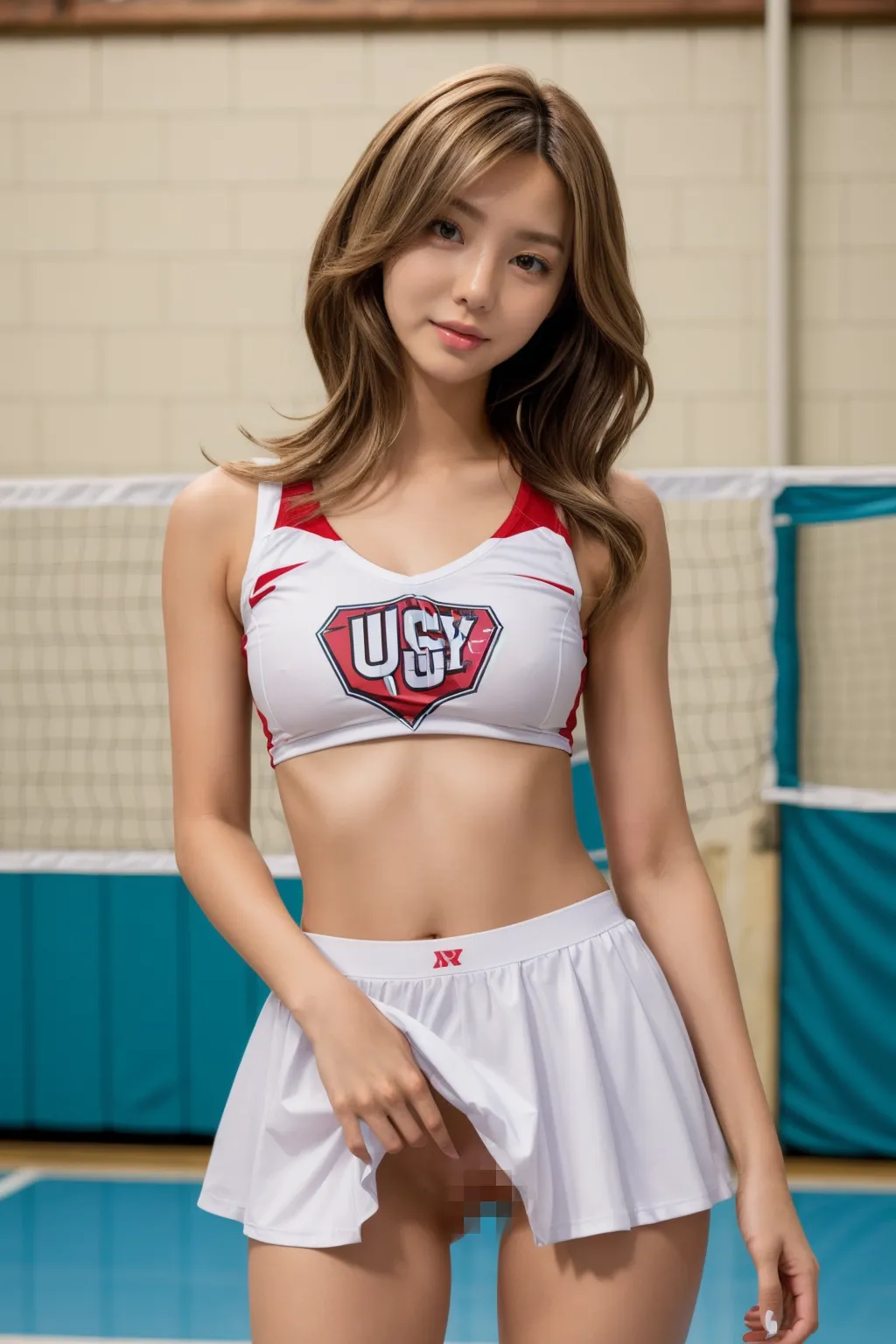 【「女子校生・JK×バレーボール」AIエロ画像（リアル・実写・フォト風）432枚まとめ！(6ページ目)のエロ画像12枚目