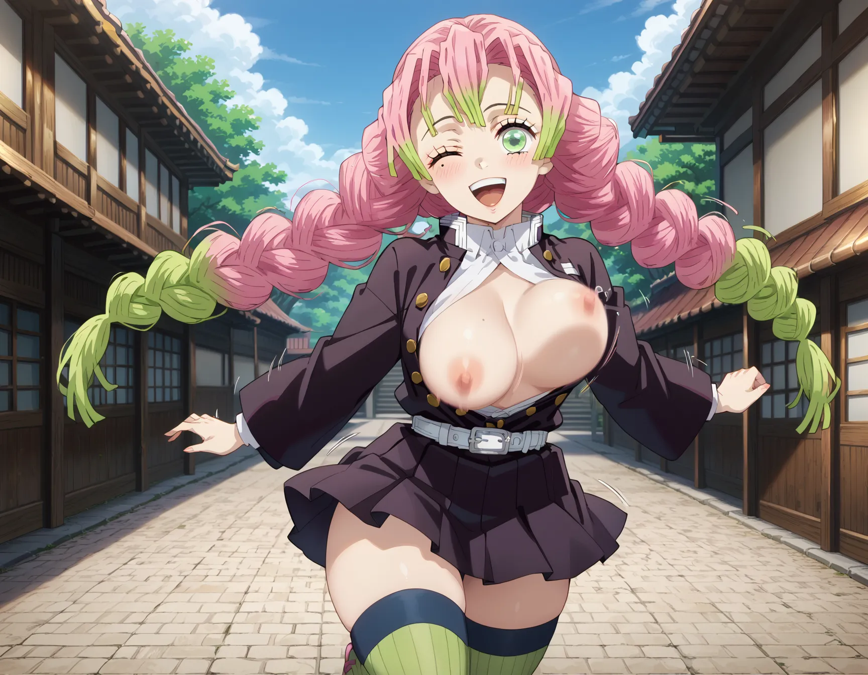 【「下着（ブラジャー・パンティ）」AIエロ画像（イラスト・アニメ・二次元風）15996枚まとめ！(187ページ目)のエロ画像14枚目