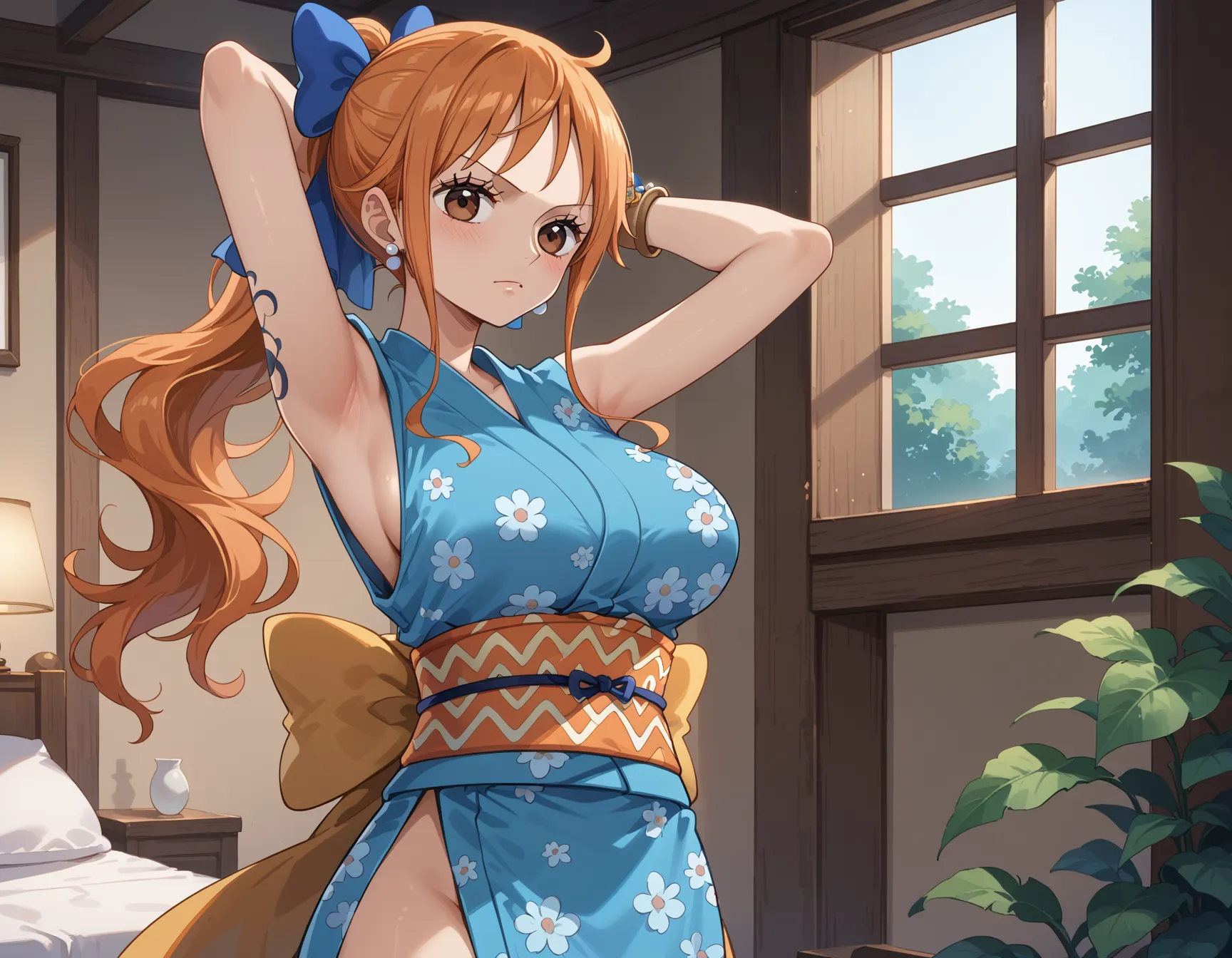 【「下着（ブラジャー・パンティ）」AIエロ画像（イラスト・アニメ・二次元風）15996枚まとめ！(186ページ目)のエロ画像13枚目