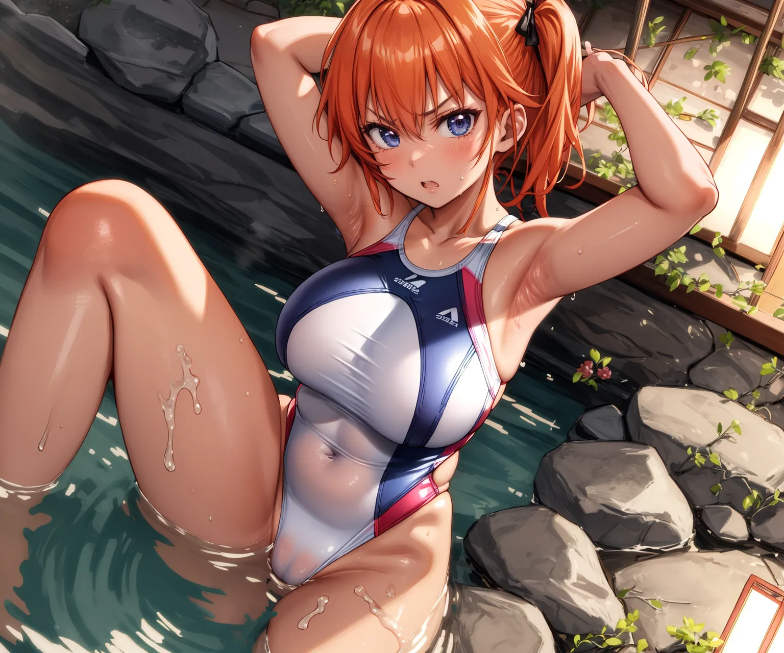 【「腋・脇」AIエロ画像（イラスト・アニメ・二次元風）4705枚まとめ！(56ページ目)のエロ画像19枚目