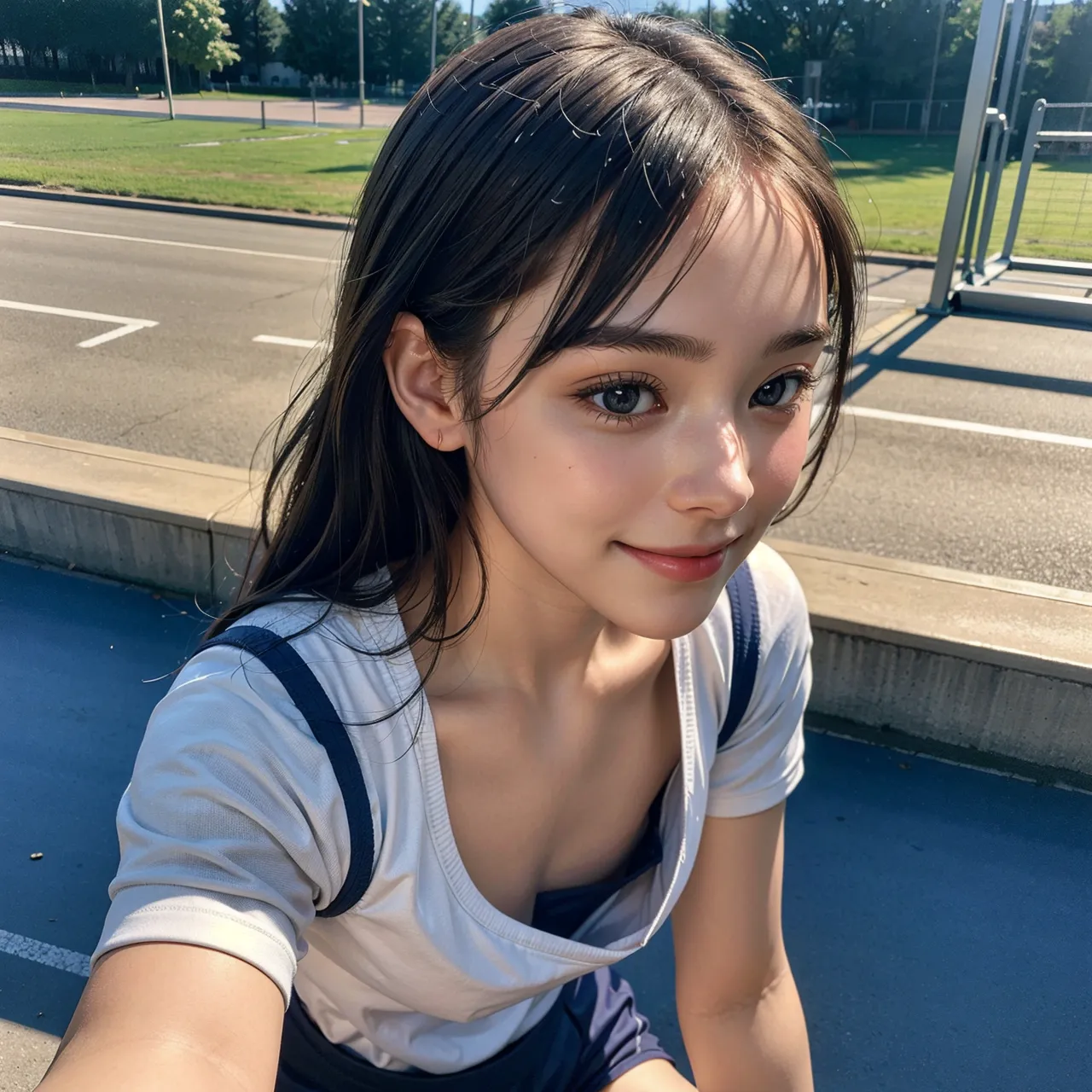 【「貧乳」AIエロ画像（リアル・実写・フォト風）21896枚まとめ！(256ページ目)のエロ画像19枚目