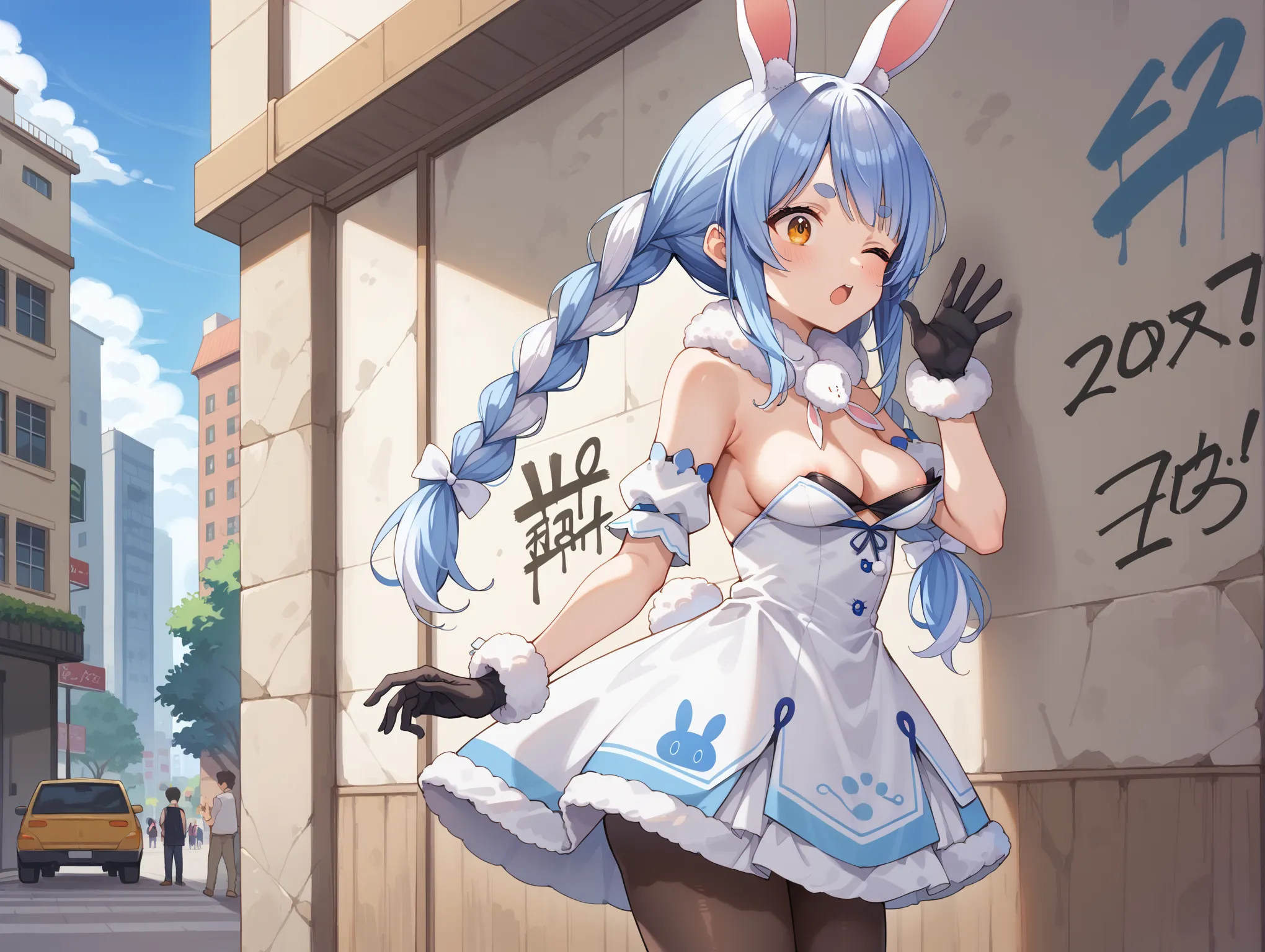 【「ロリ・小柄×パンスト」AIエロ画像（イラスト・アニメ・二次元風）422枚まとめ！(5ページ目)のエロ画像5枚目