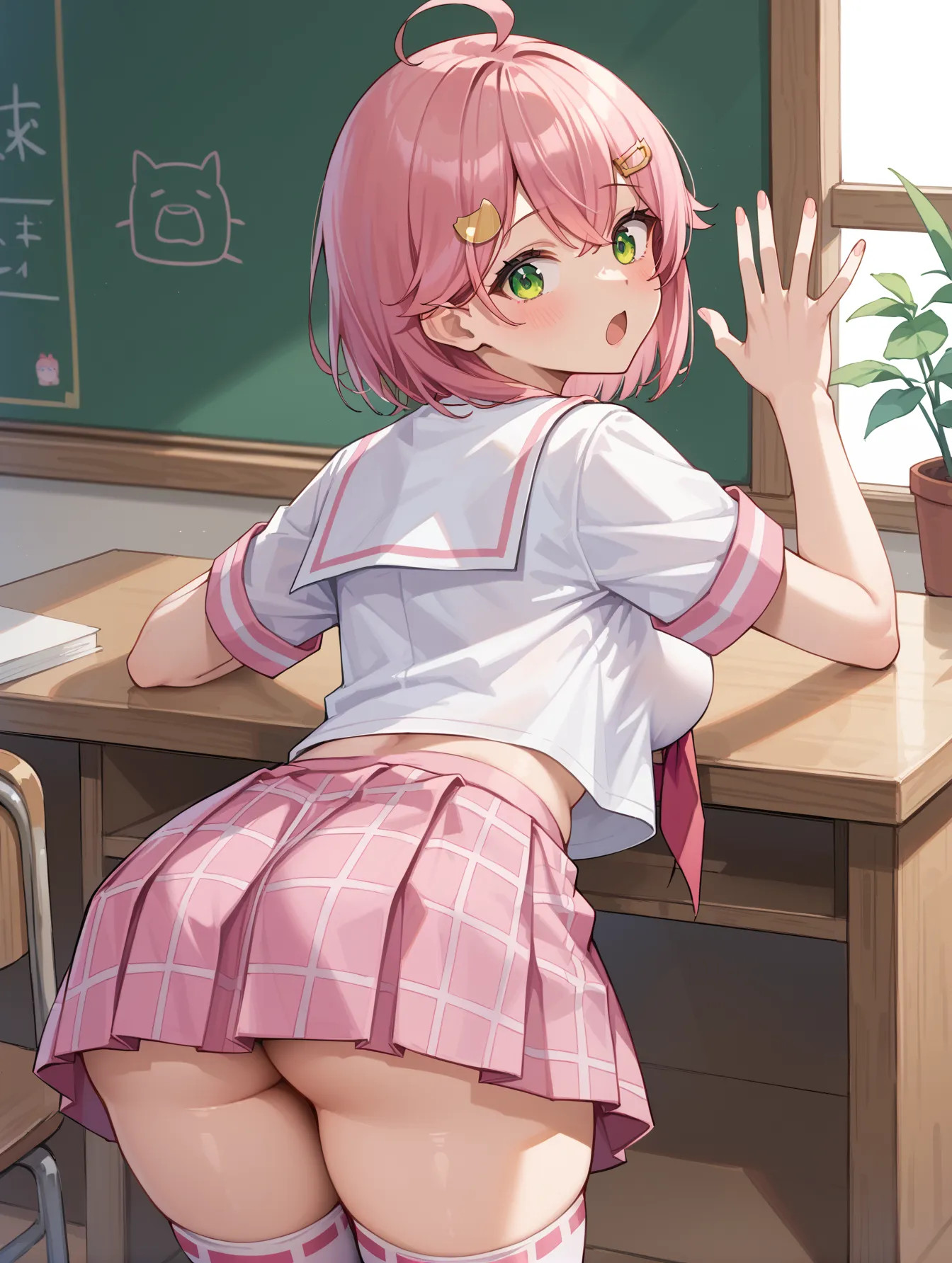 【「学制服」AIエロ画像（イラスト・アニメ・二次元風）4855枚まとめ！(55ページ目)のエロ画像24枚目