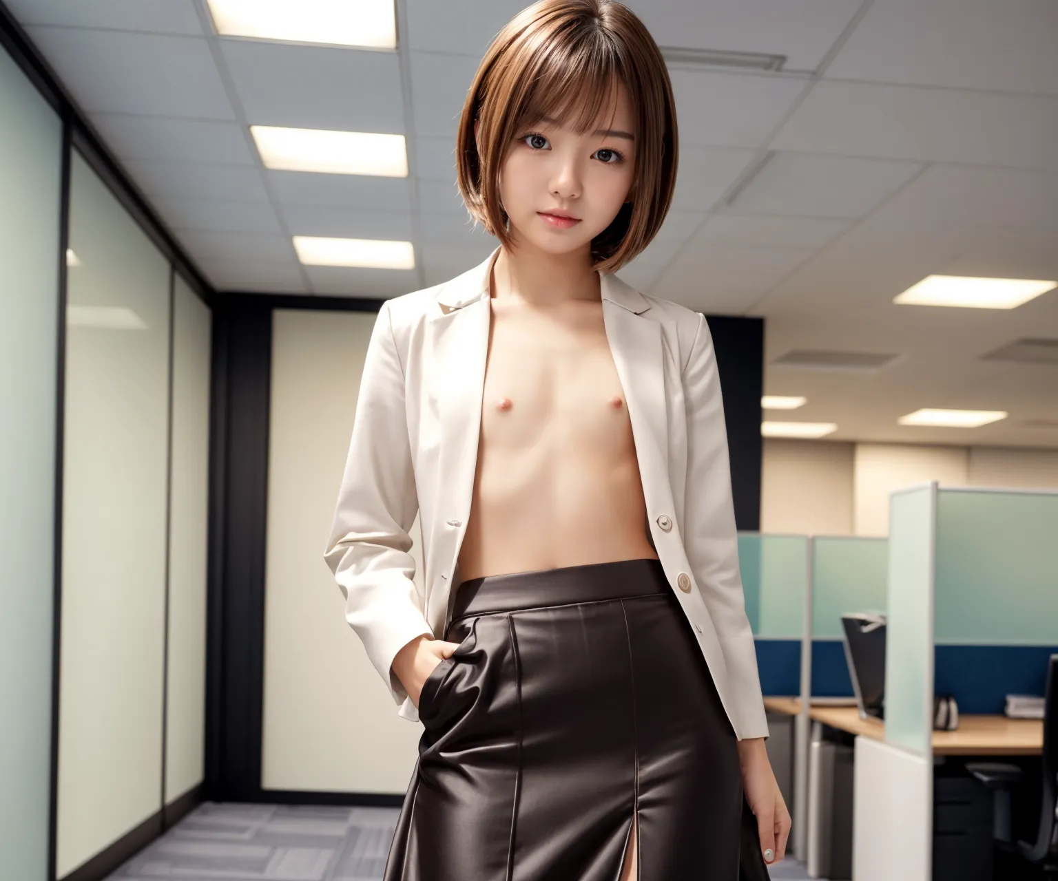 【「ロリ・小柄×下着（ブラジャー・パンティ）」AIエロ画像（リアル・実写・フォト風）3330枚まとめ！(38ページ目)のエロ画像20枚目