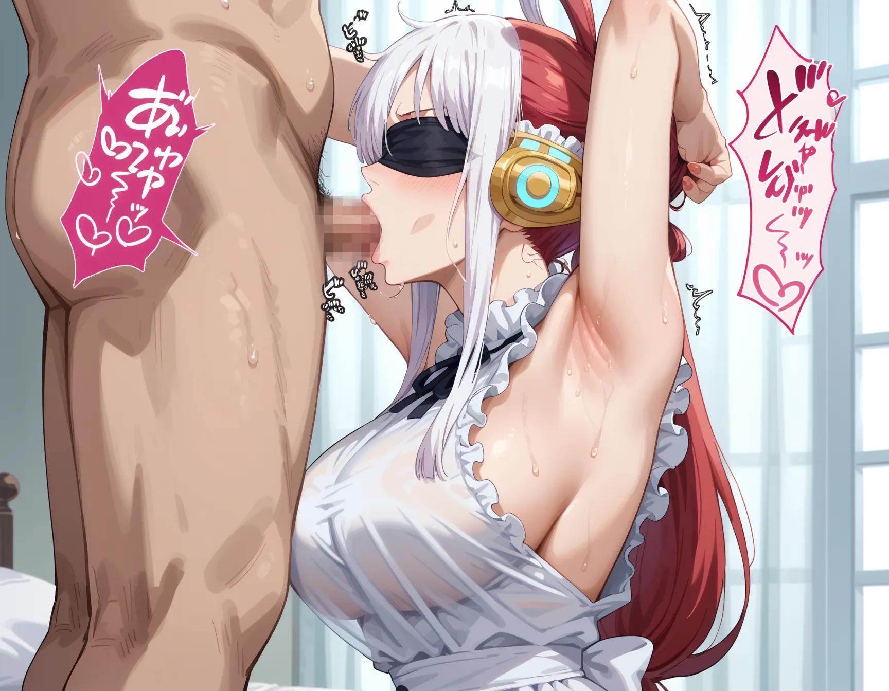 【「腋・脇」AIエロ画像（イラスト・アニメ・二次元風）4705枚まとめ！(55ページ目)のエロ画像28枚目