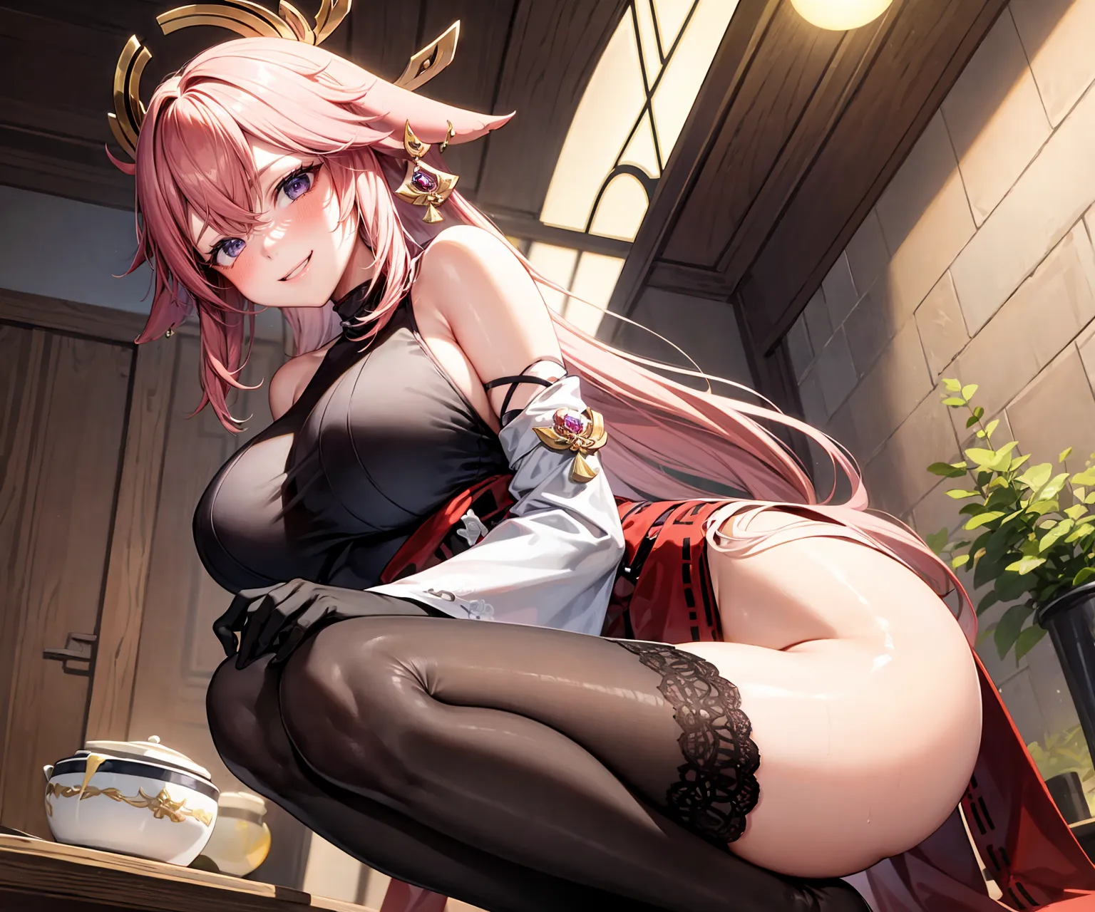 【「巨乳」AIエロ画像（イラスト・アニメ・二次元風）26161枚まとめ！(306ページ目)のエロ画像23枚目