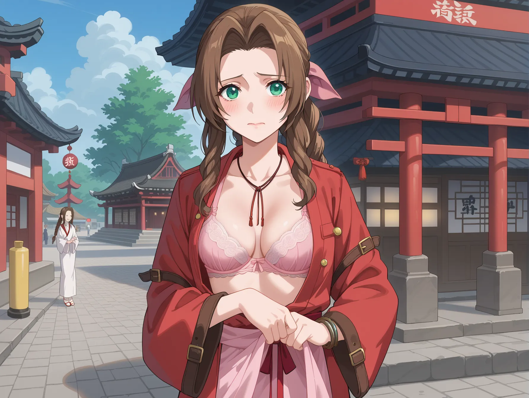 【「下着（ブラジャー・パンティ）」AIエロ画像（イラスト・アニメ・二次元風）15996枚まとめ！(182ページ目)のエロ画像25枚目