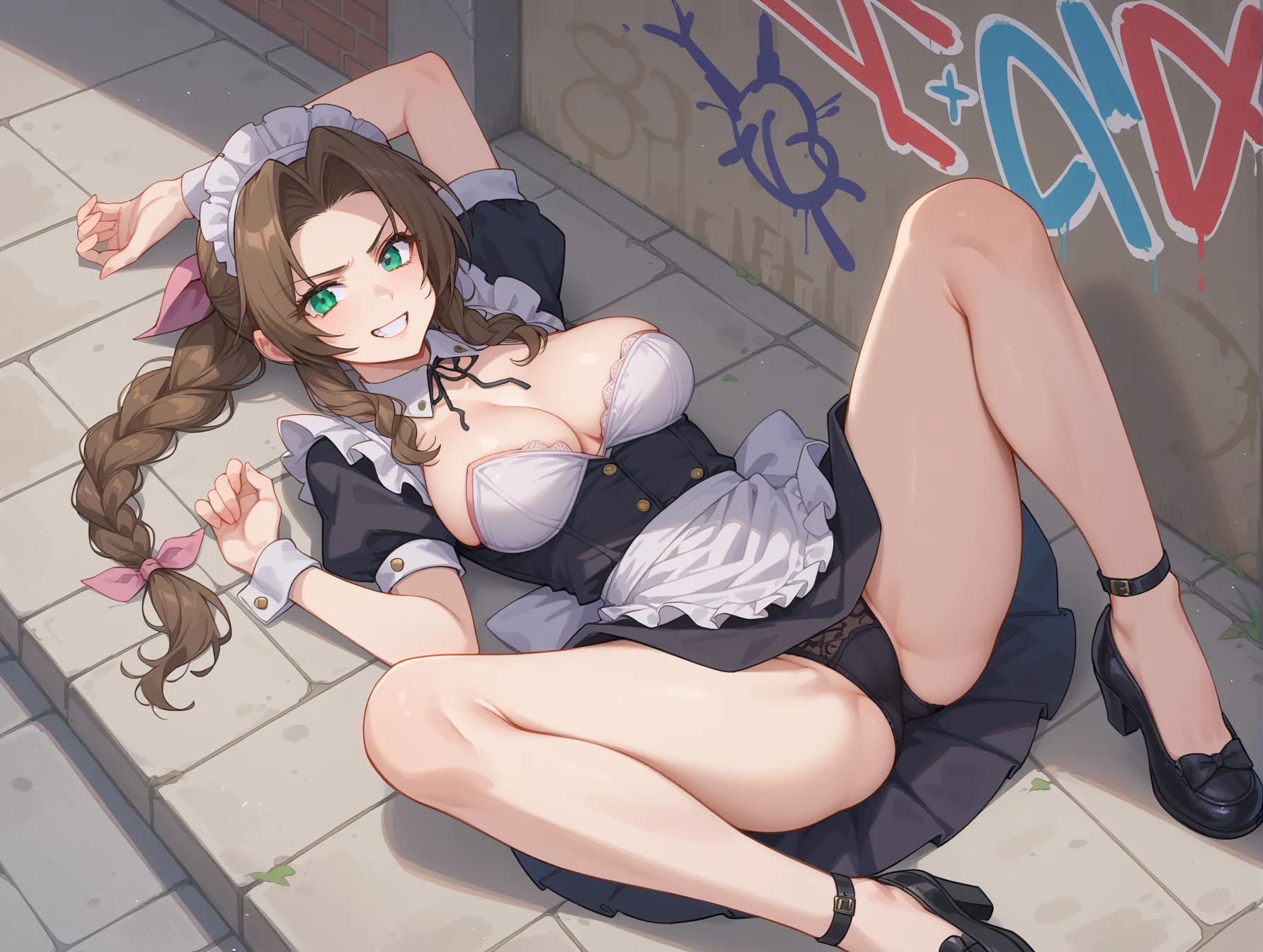 【「下着（ブラジャー・パンティ）」AIエロ画像（イラスト・アニメ・二次元風）15996枚まとめ！(181ページ目)のエロ画像18枚目