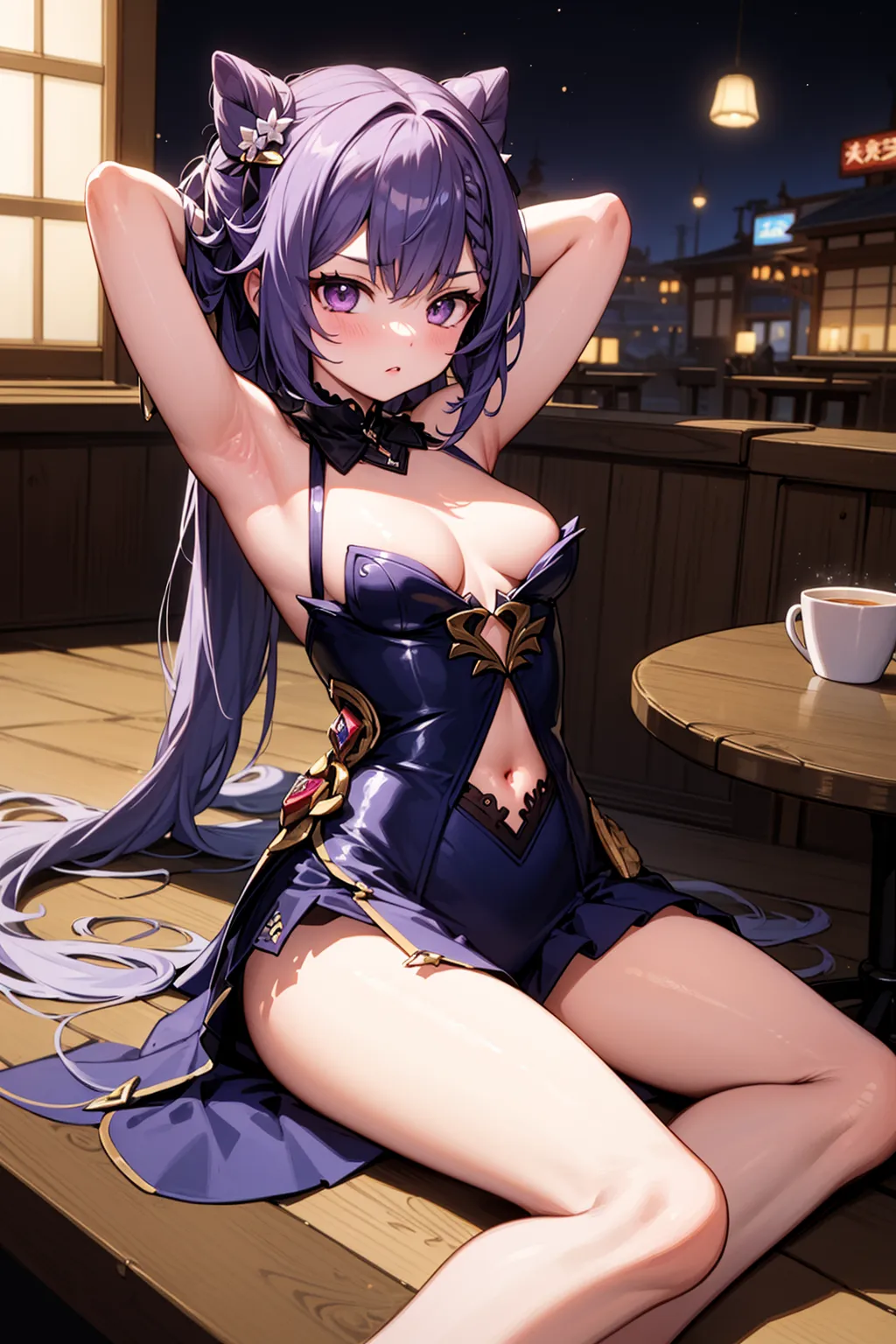 【「貧乳」AIエロ画像（イラスト・アニメ・二次元風）8390枚まとめ！(98ページ目)のエロ画像2枚目