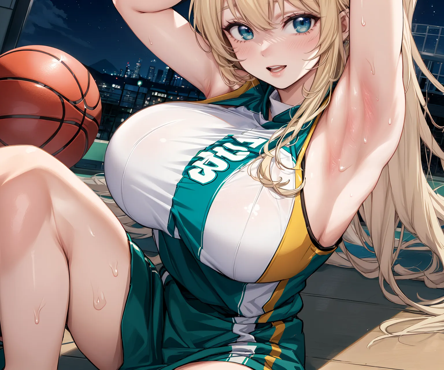 【「爆乳・超乳」AIエロ画像（イラスト・アニメ・二次元風）5621枚まとめ！(64ページ目)のエロ画像23枚目