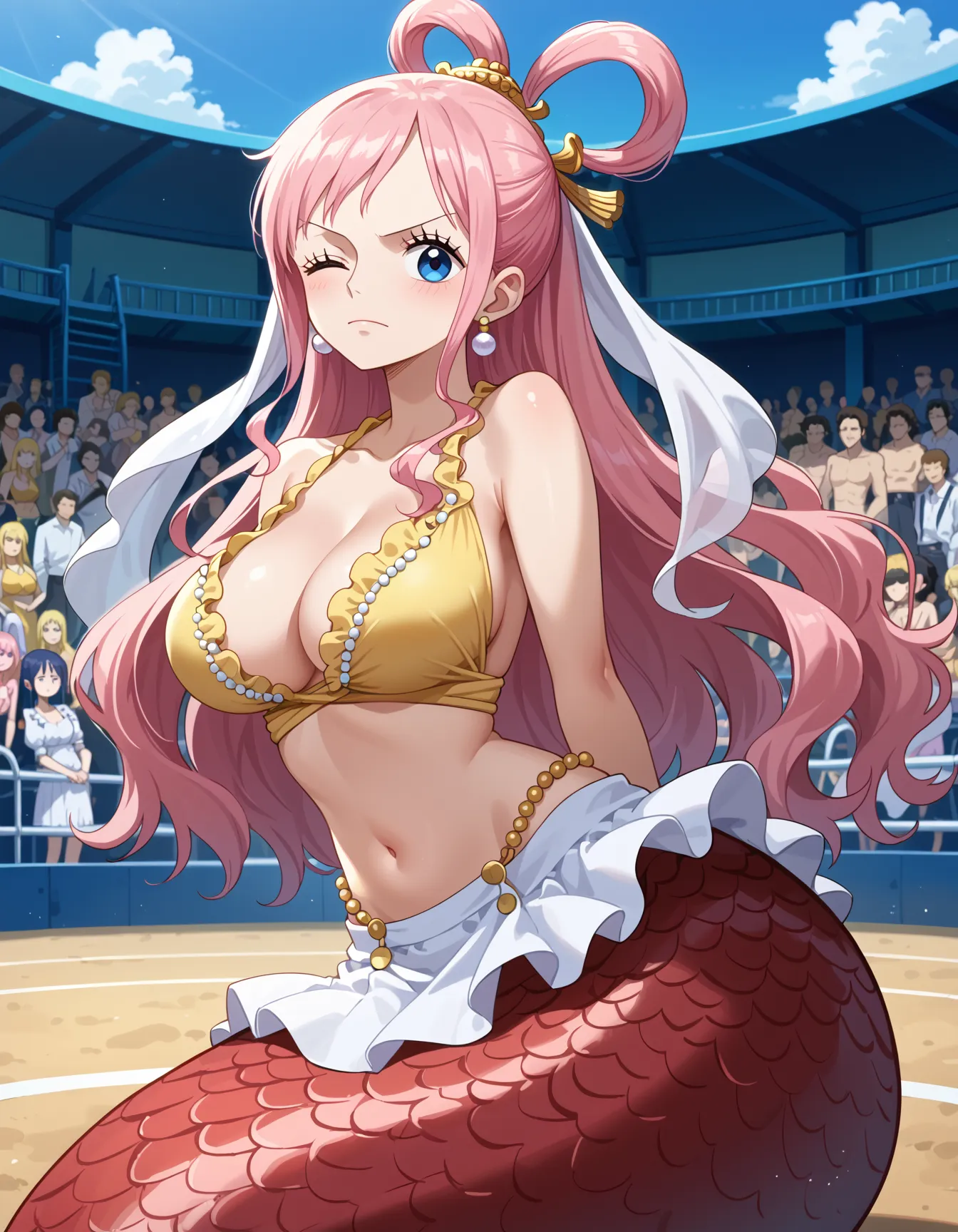 【「巨乳」AIエロ画像（イラスト・アニメ・二次元風）26161枚まとめ！(304ページ目)のエロ画像2枚目