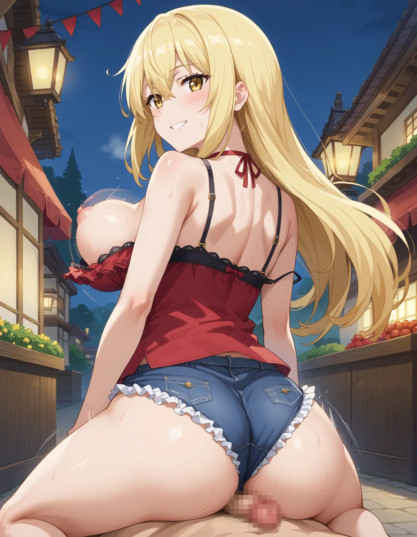 【「下着（ブラジャー・パンティ）」AIエロ画像（イラスト・アニメ・二次元風）15996枚まとめ！(180ページ目)のエロ画像14枚目