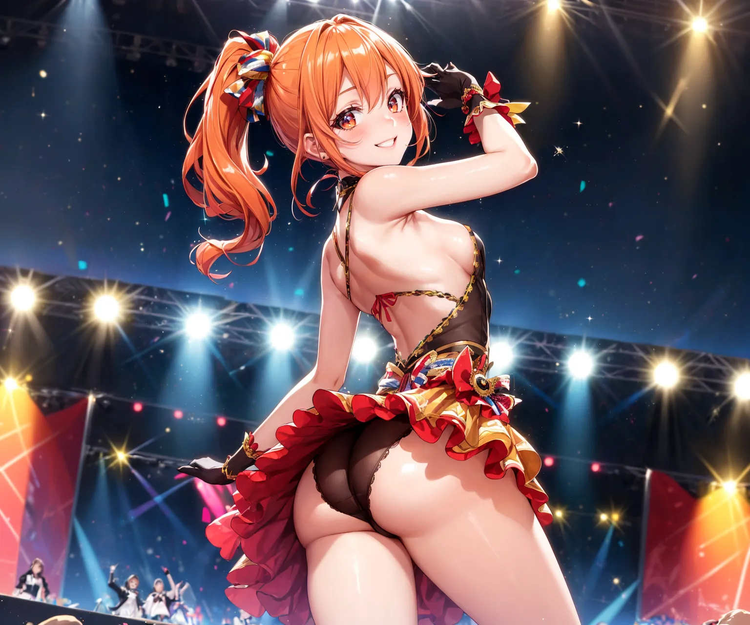 【「アイドル」AIエロ画像（イラスト・アニメ・二次元風）767枚まとめ！(10ページ目)のエロ画像13枚目