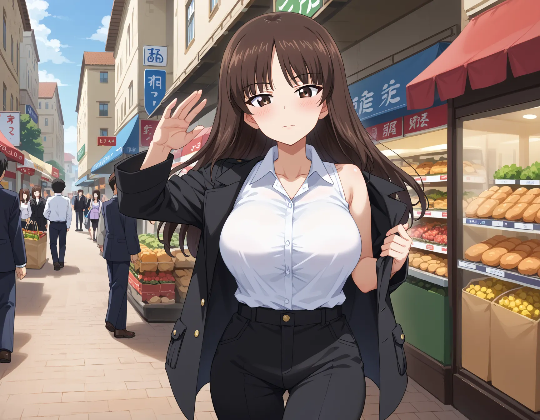 【「巨乳」AIエロ画像（イラスト・アニメ・二次元風）26161枚まとめ！(300ページ目)のエロ画像15枚目