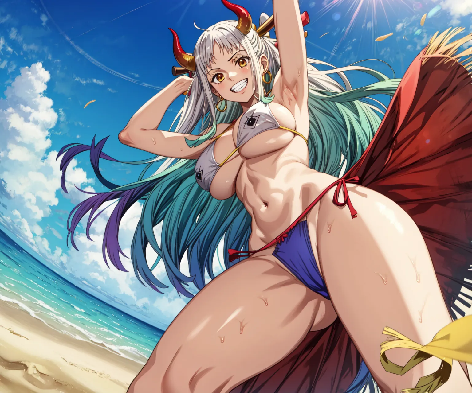 【「爆乳・超乳」AIエロ画像（イラスト・アニメ・二次元風）5621枚まとめ！(63ページ目)のエロ画像27枚目