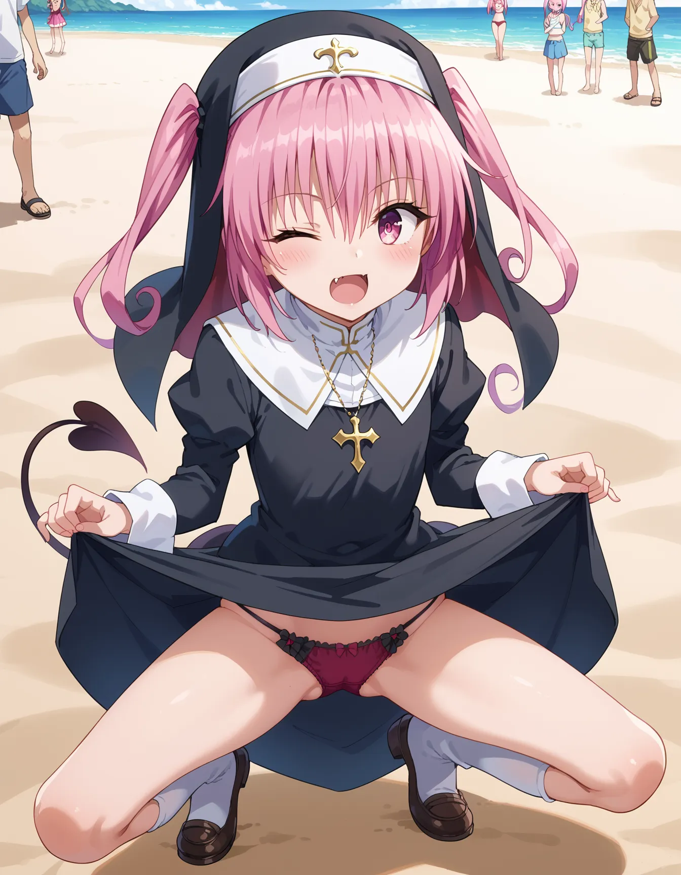 【「下着（ブラジャー・パンティ）」AIエロ画像（イラスト・アニメ・二次元風）15996枚まとめ！(179ページ目)のエロ画像1枚目