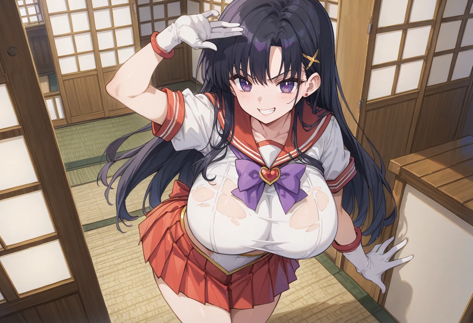 【「爆乳・超乳」AIエロ画像（イラスト・アニメ・二次元風）5621枚まとめ！(63ページ目)のエロ画像19枚目