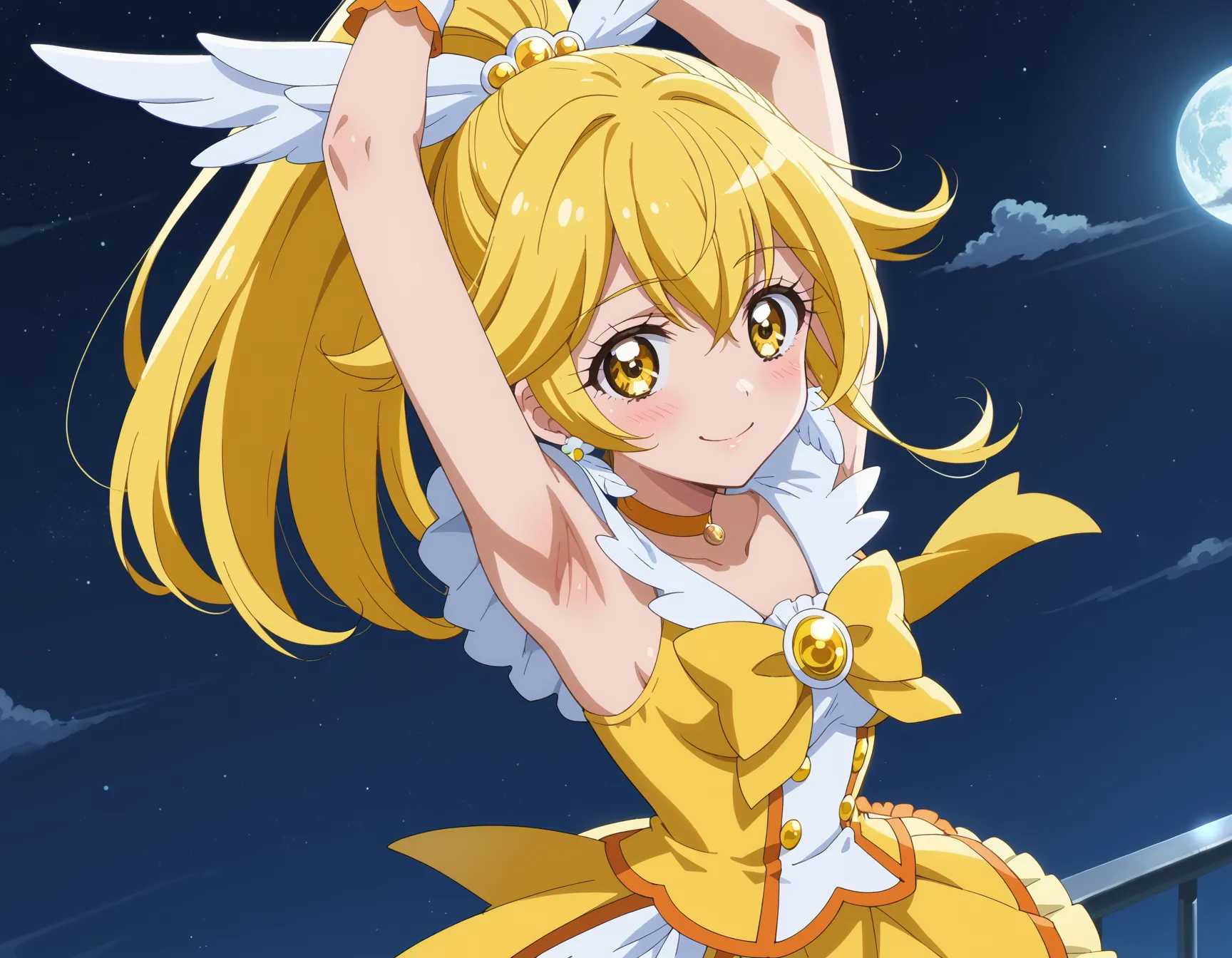 【「腋・脇」AIエロ画像（イラスト・アニメ・二次元風）4705枚まとめ！(54ページ目)のエロ画像14枚目