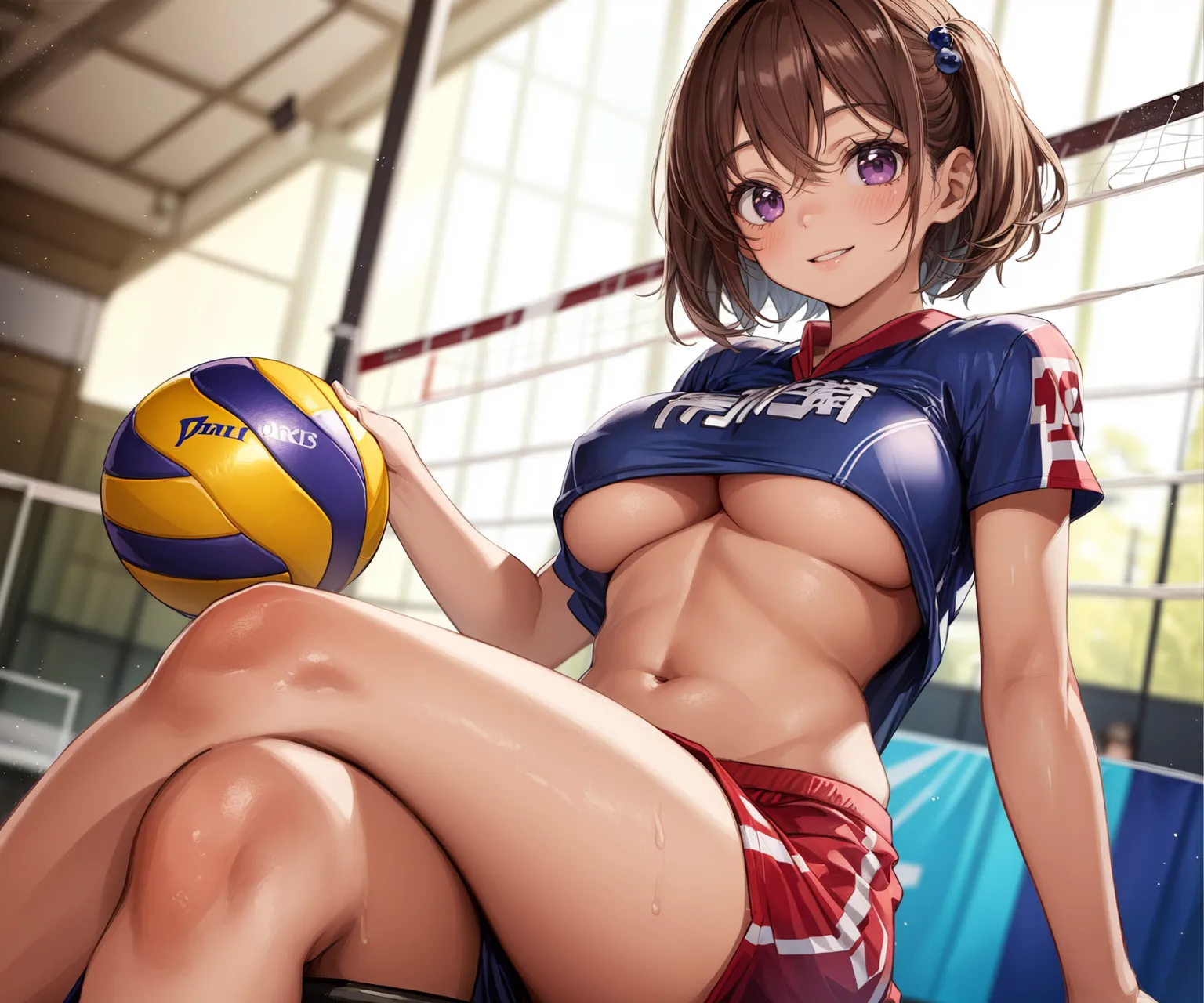 【「爆乳・超乳」AIエロ画像（イラスト・アニメ・二次元風）5621枚まとめ！(63ページ目)のエロ画像13枚目