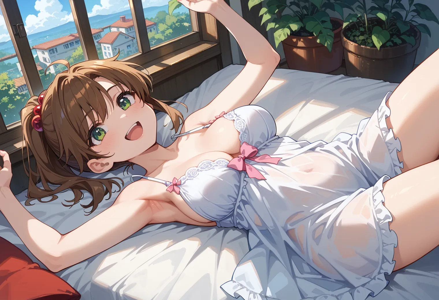 【「下着（ブラジャー・パンティ）」AIエロ画像（イラスト・アニメ・二次元風）15996枚まとめ！(178ページ目)のエロ画像1枚目