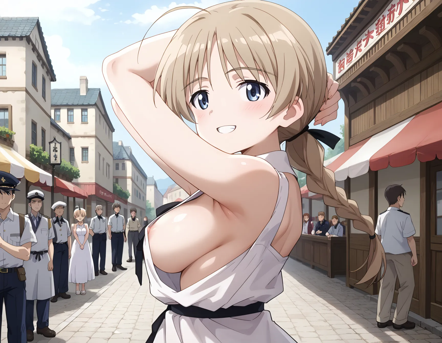 【「下着（ブラジャー・パンティ）」AIエロ画像（イラスト・アニメ・二次元風）15996枚まとめ！(177ページ目)のエロ画像17枚目