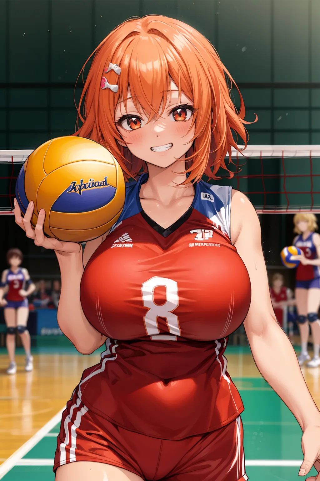 【「爆乳・超乳」AIエロ画像（イラスト・アニメ・二次元風）5621枚まとめ！(63ページ目)のエロ画像4枚目